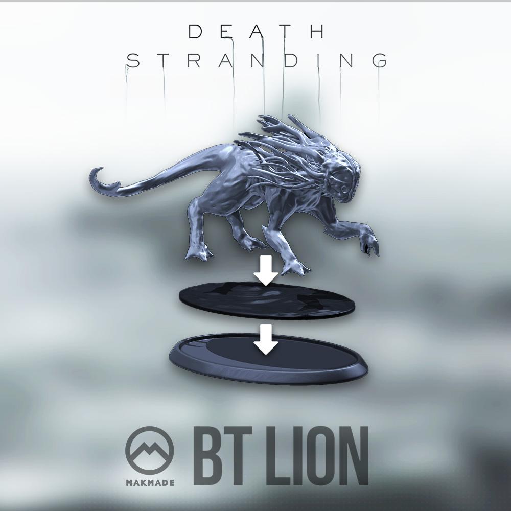 Death Stranding BT Lion Statue 3d model