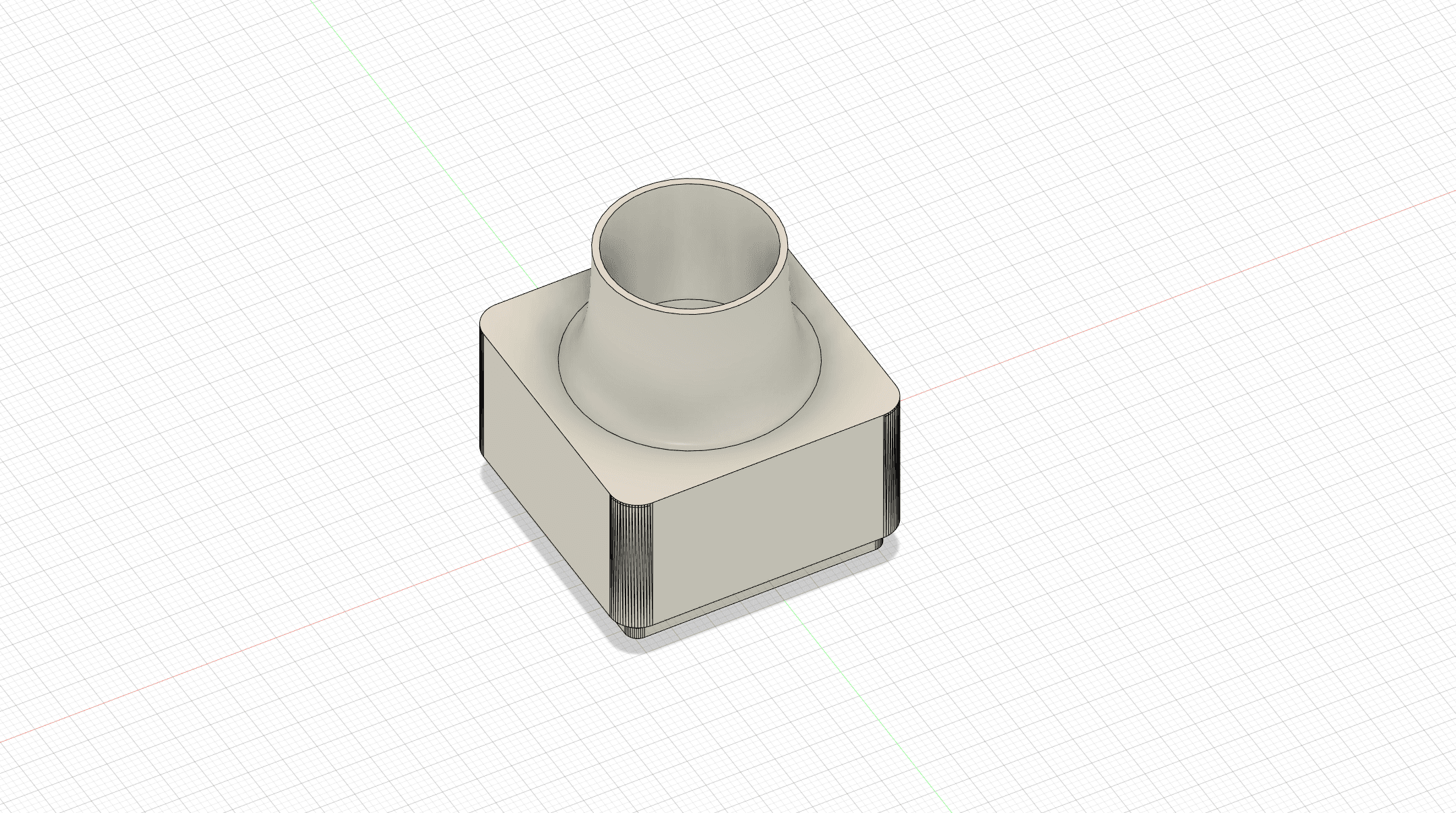 Gridfinity Soldersucker Holder 22mm OD.3mf 3d model