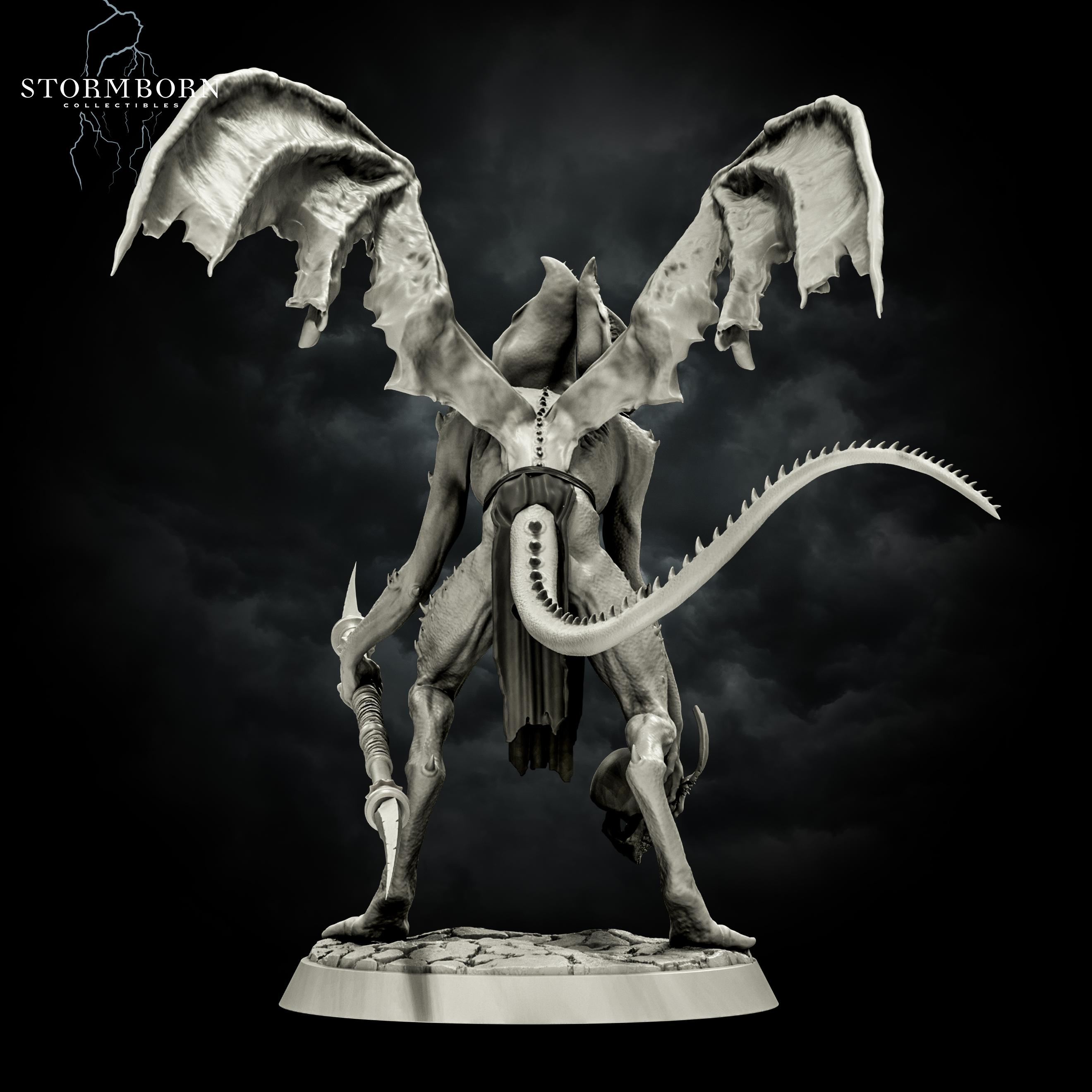 (32mm) Vyrkol Demon 3d model