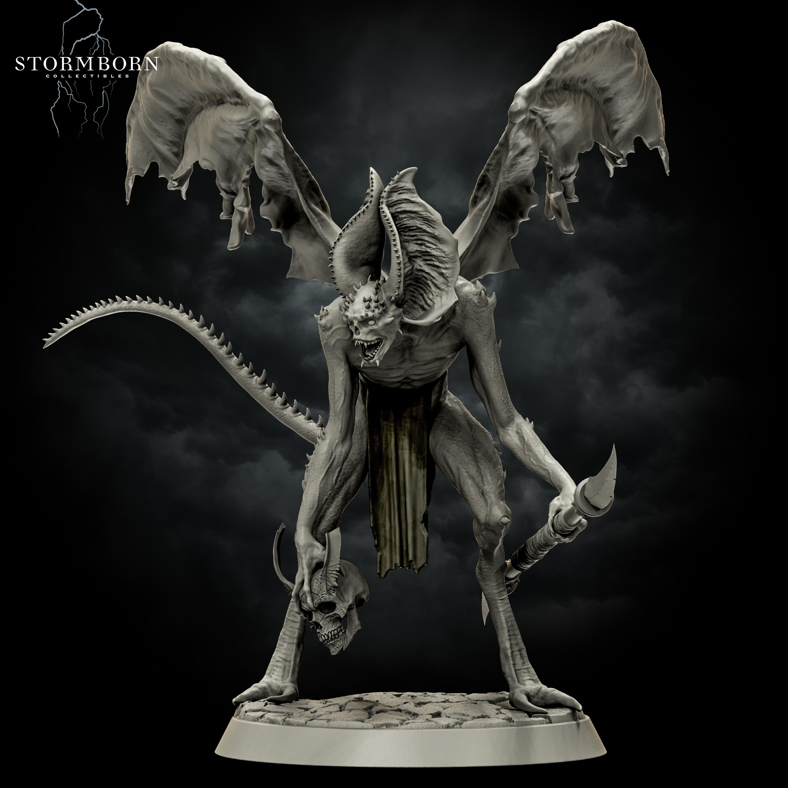 (32mm) Vyrkol Demon 3d model