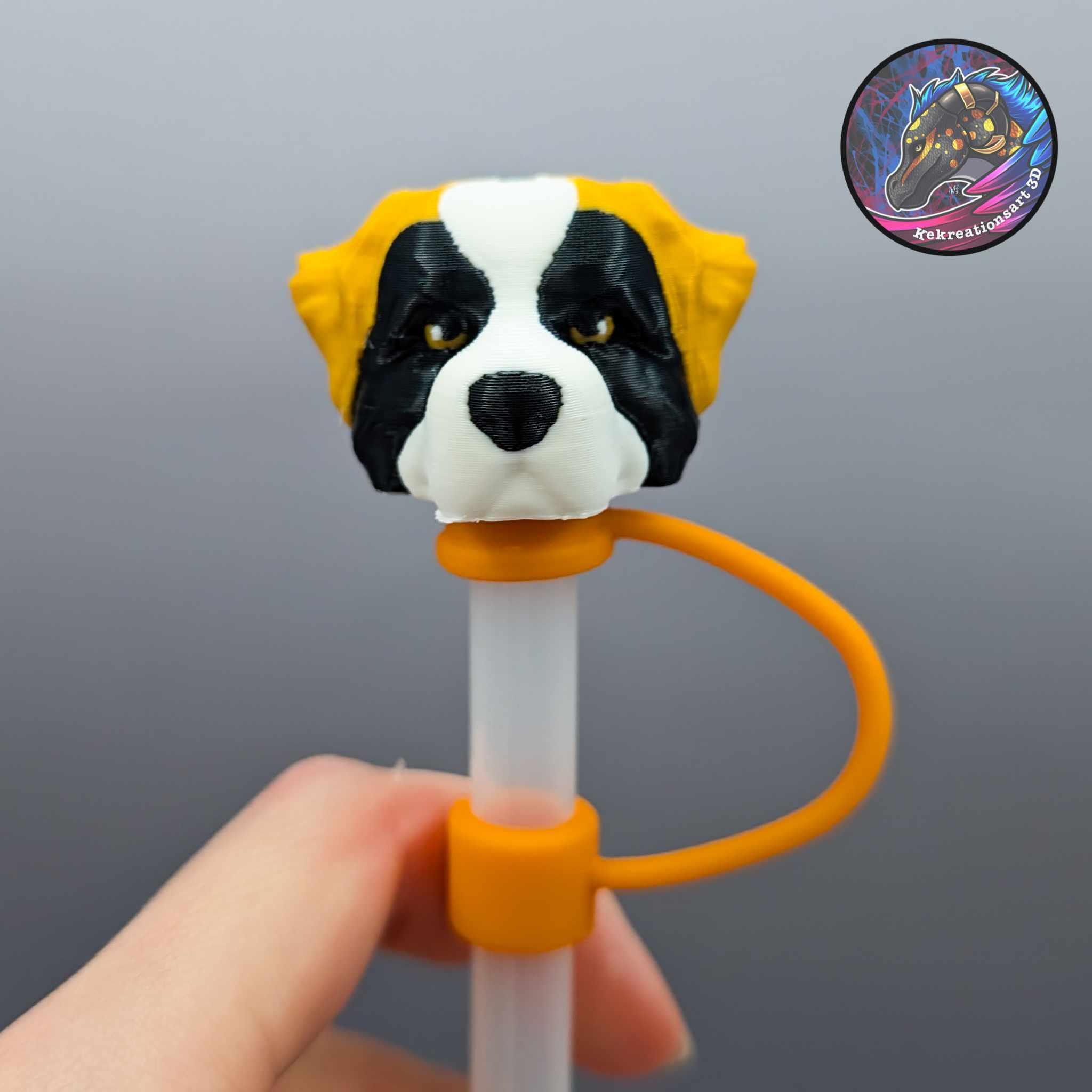 Dog set 2 keychains and toppers 3d model