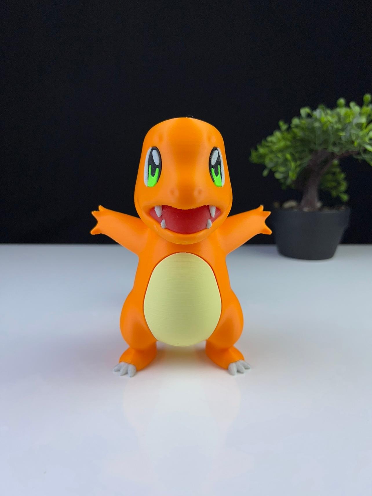 Charmander Pokemon - Multipart 3d model