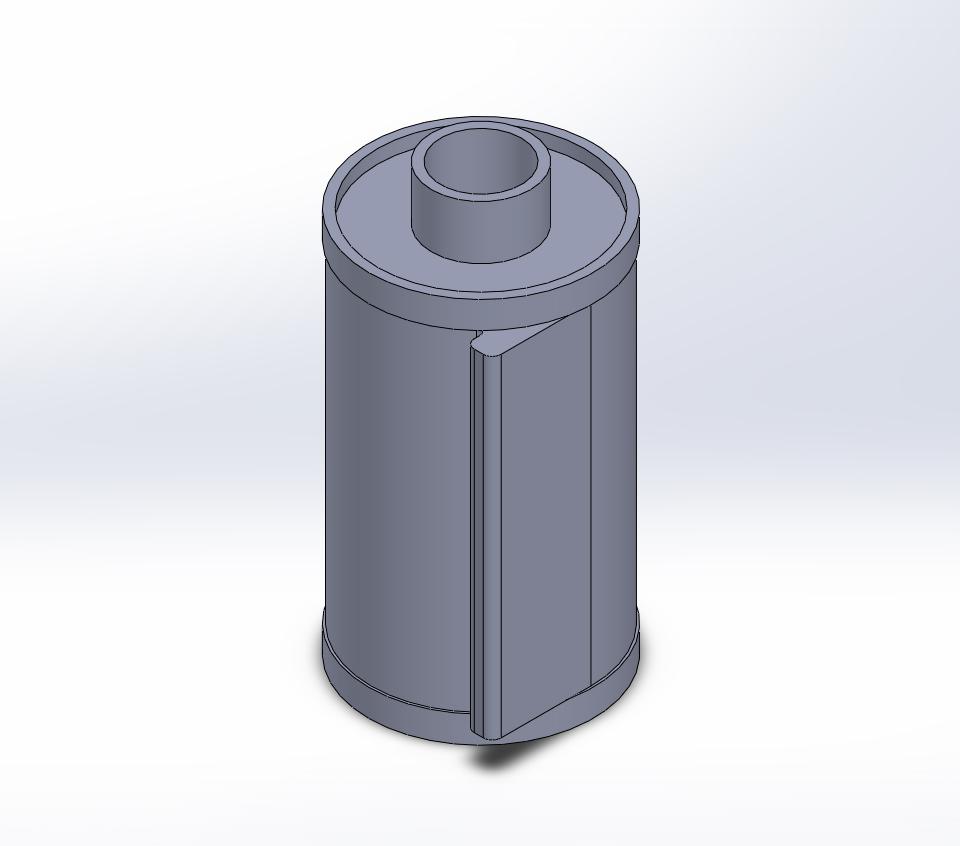 35mm Film Cartridge 3d model