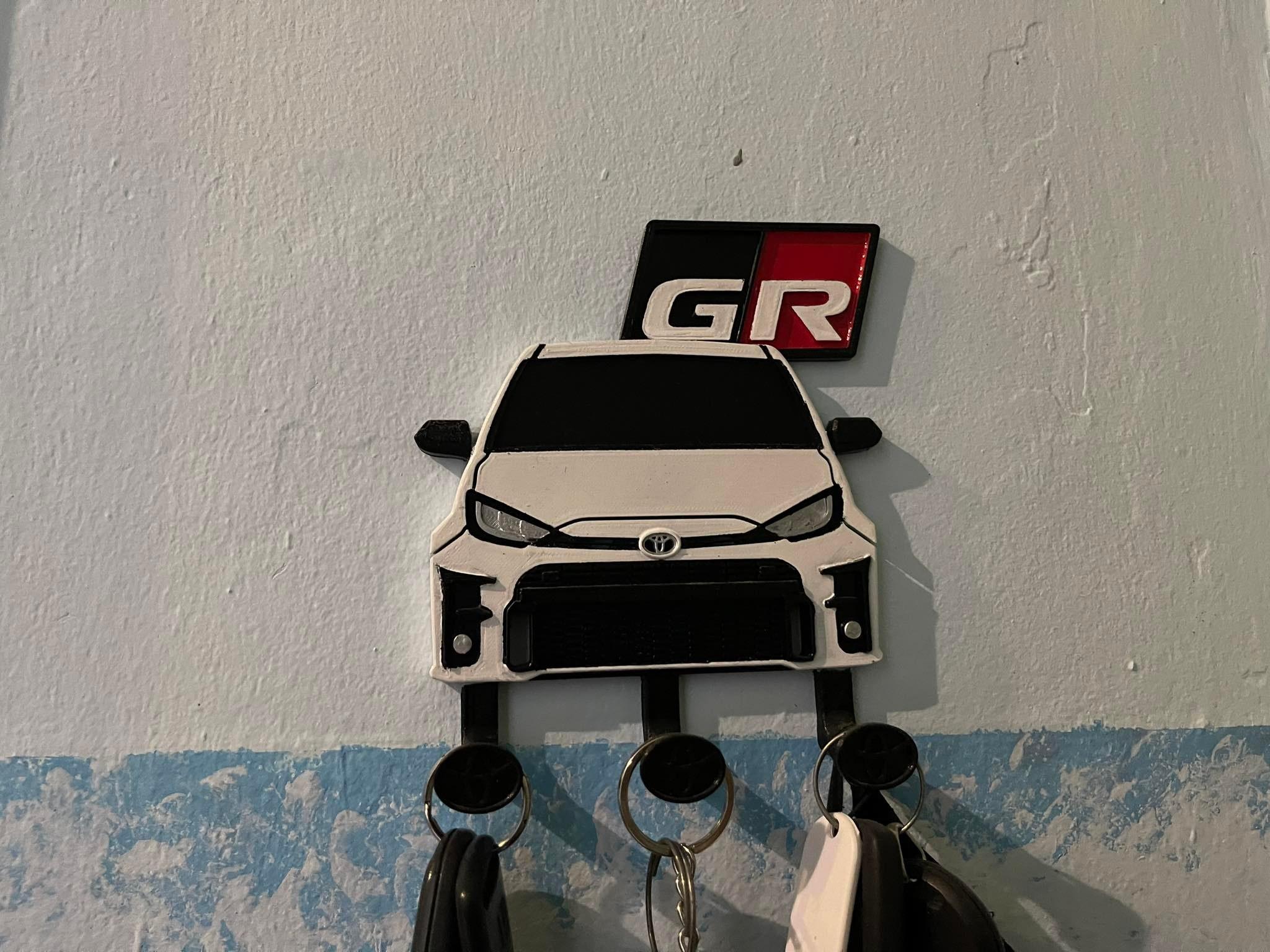 Toyota Yaris GR Key Hanger 3d model