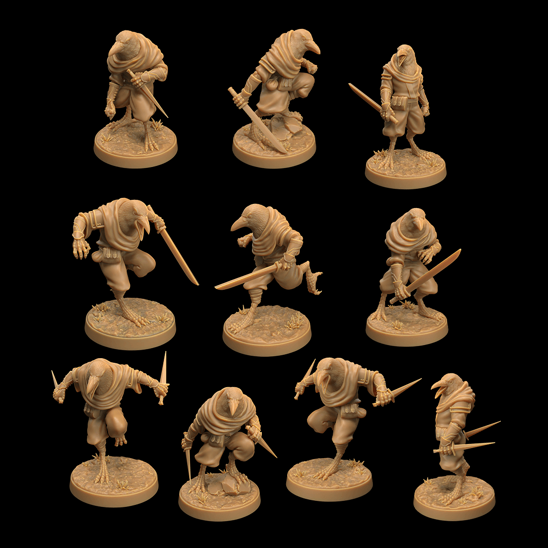 Ravenfolk 3d model