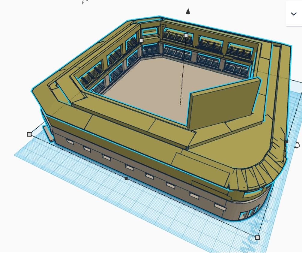 Haunted Baseball Stadium 3d model