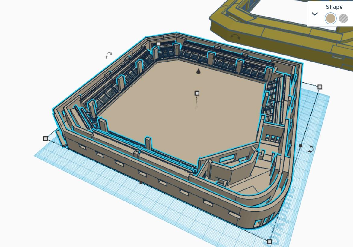 Haunted Baseball Stadium 3d model