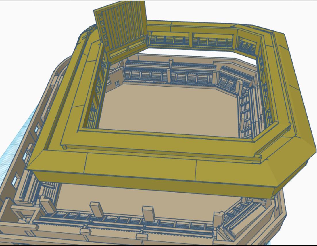 Haunted Baseball Stadium 3d model