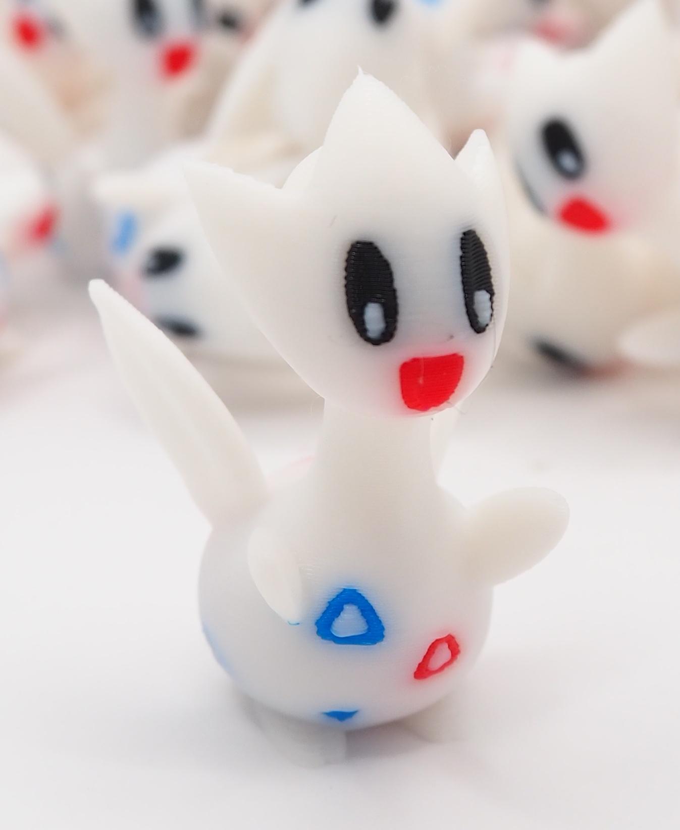 Togetic Pokemon (No support) 3d model