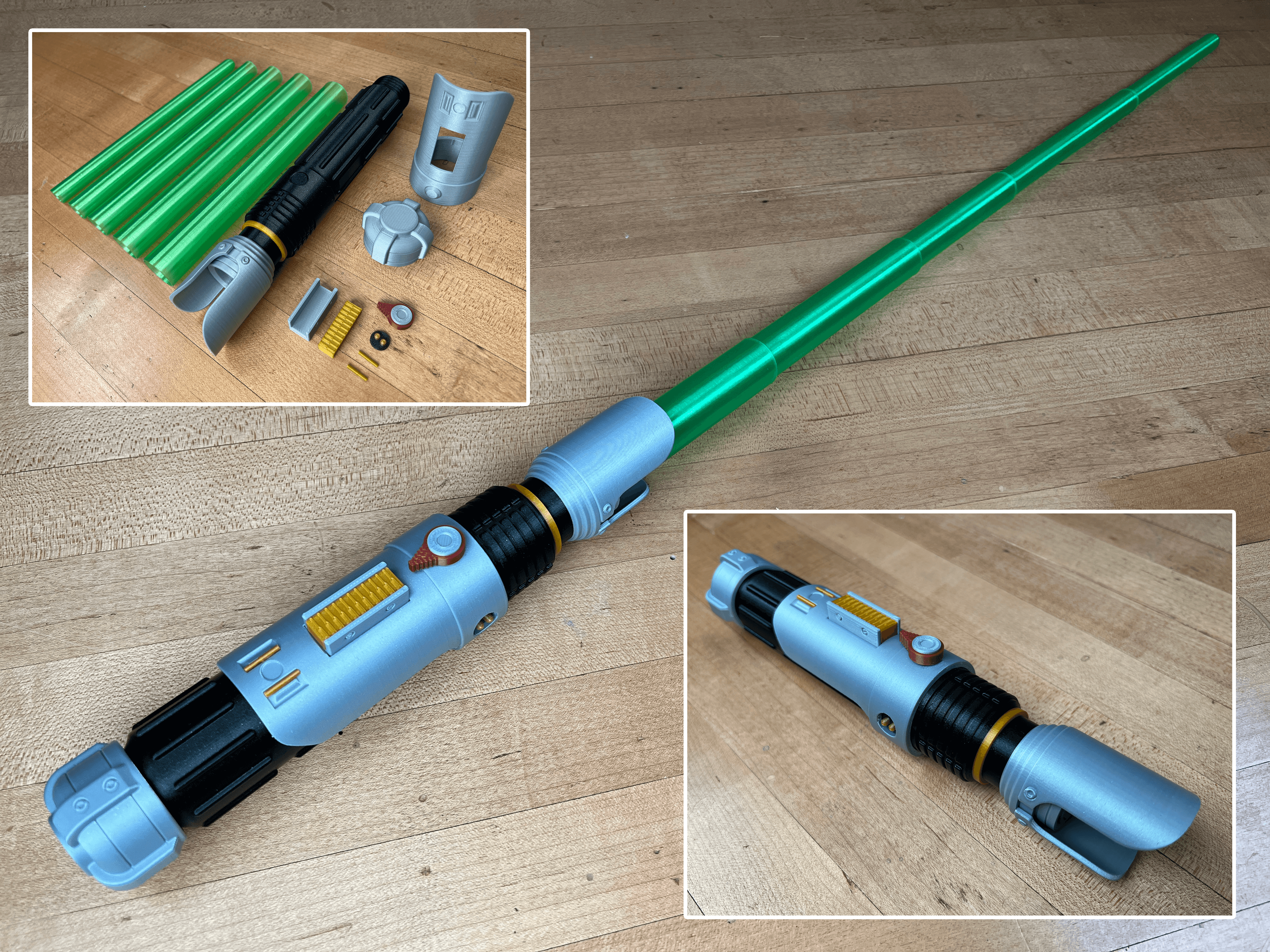 Sabine Wren’s Collapsing Lightsaber 3d model