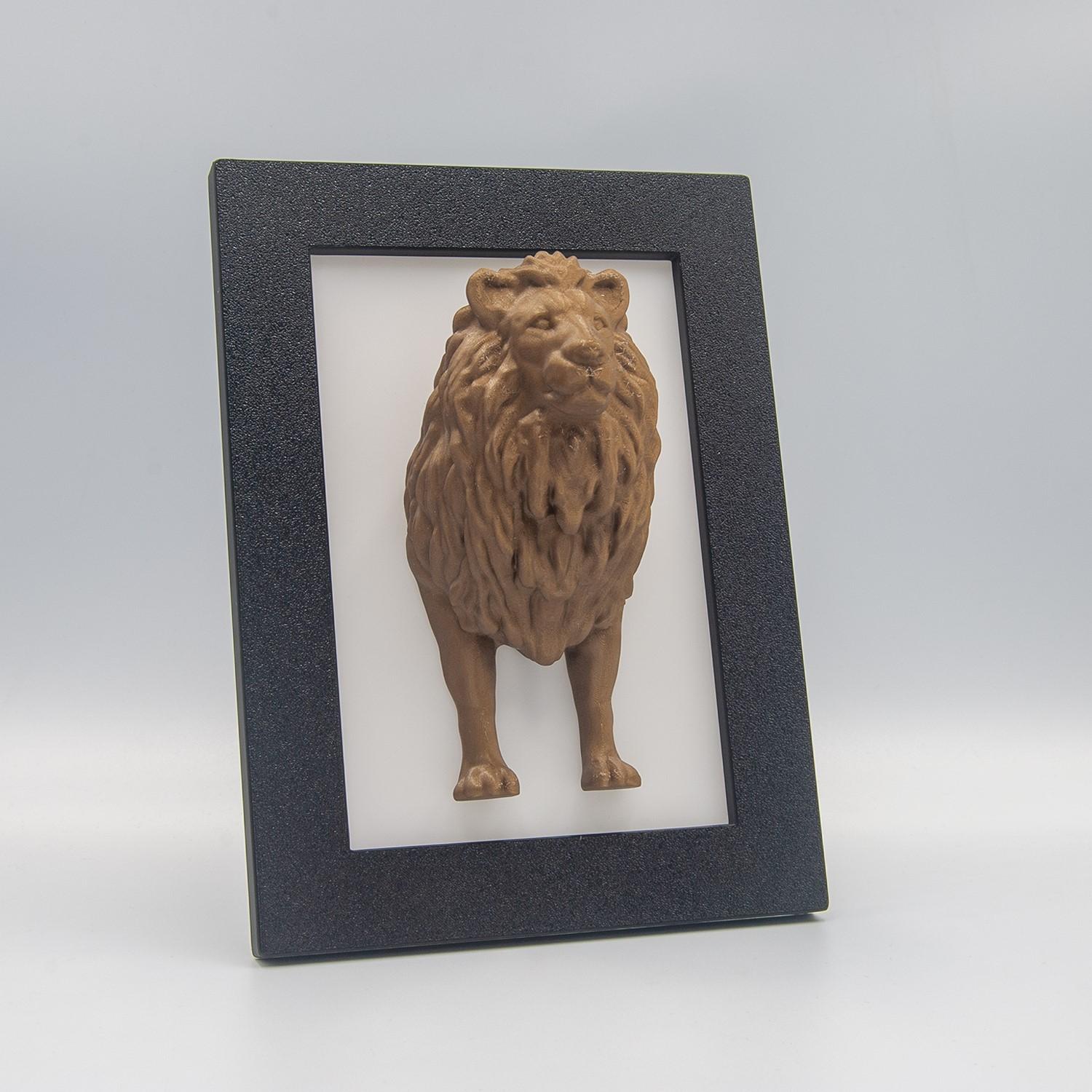 Lion Frame 3d model