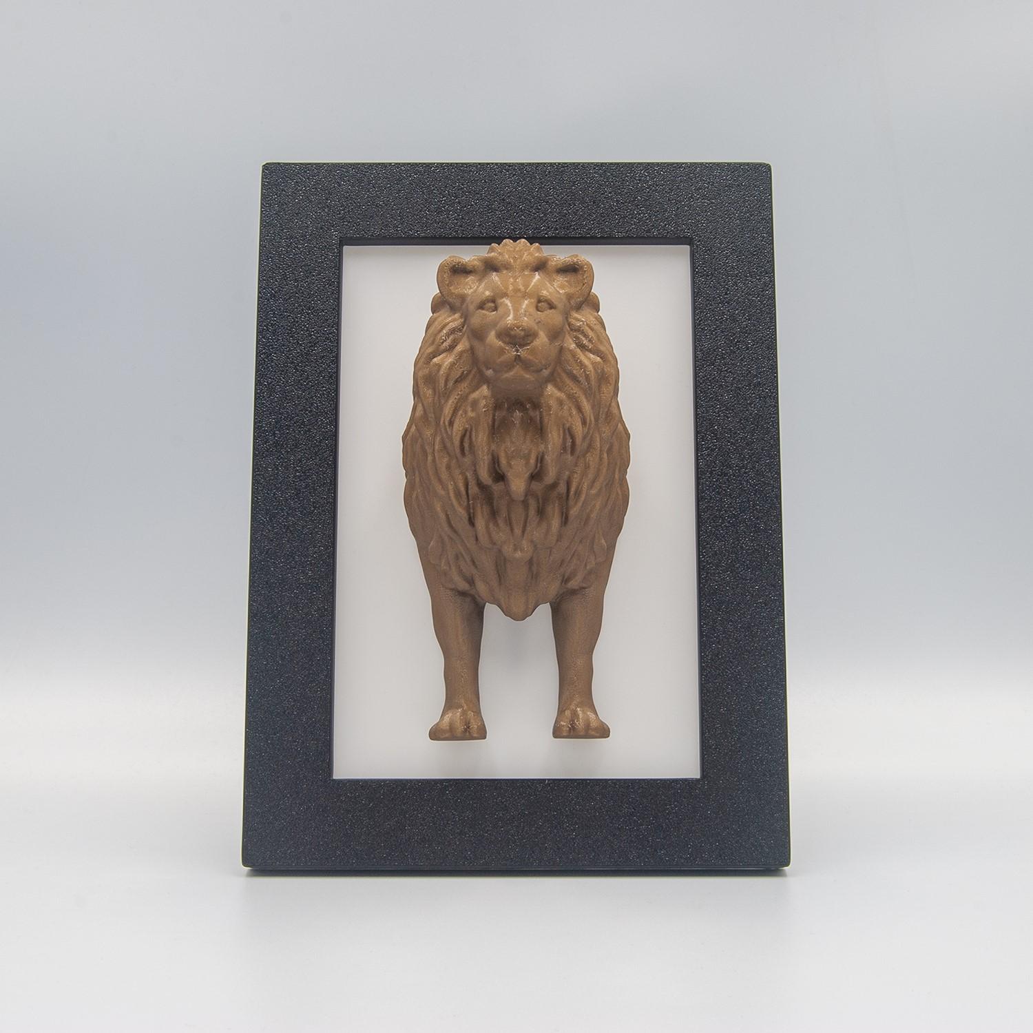 Lion Frame 3d model