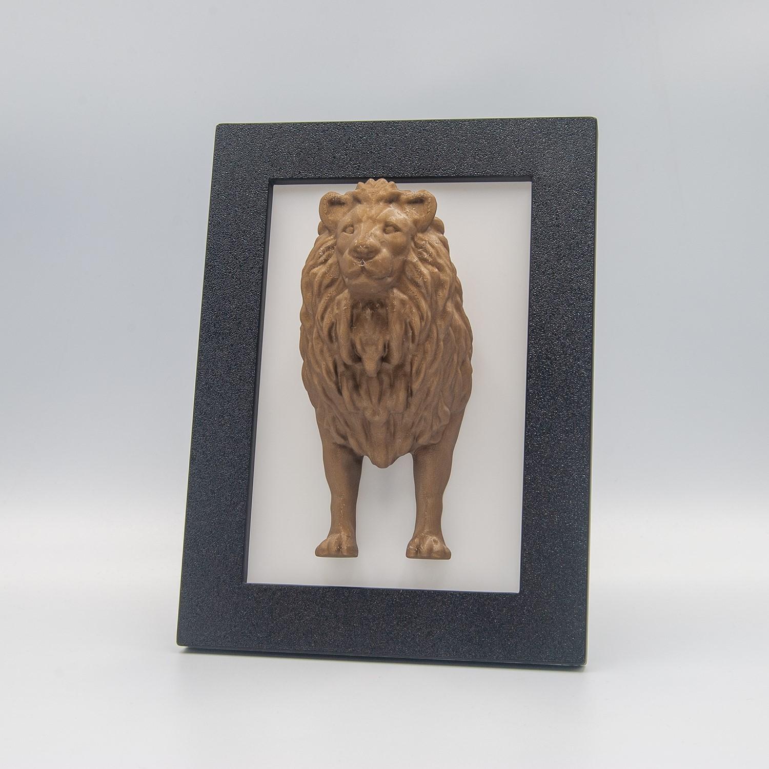 Lion Frame 3d model