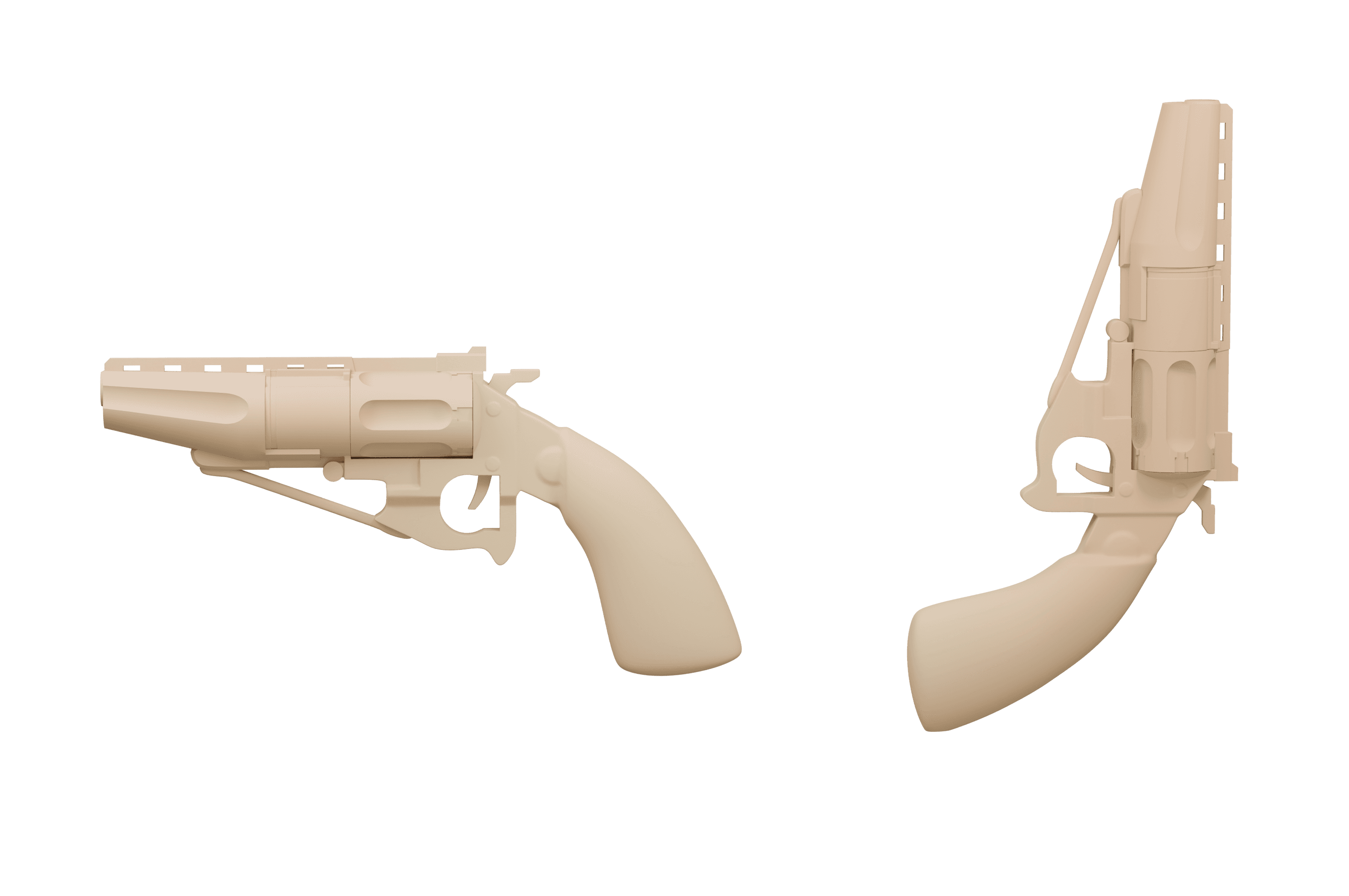 The Ghoul's Gun Fallout 3d model