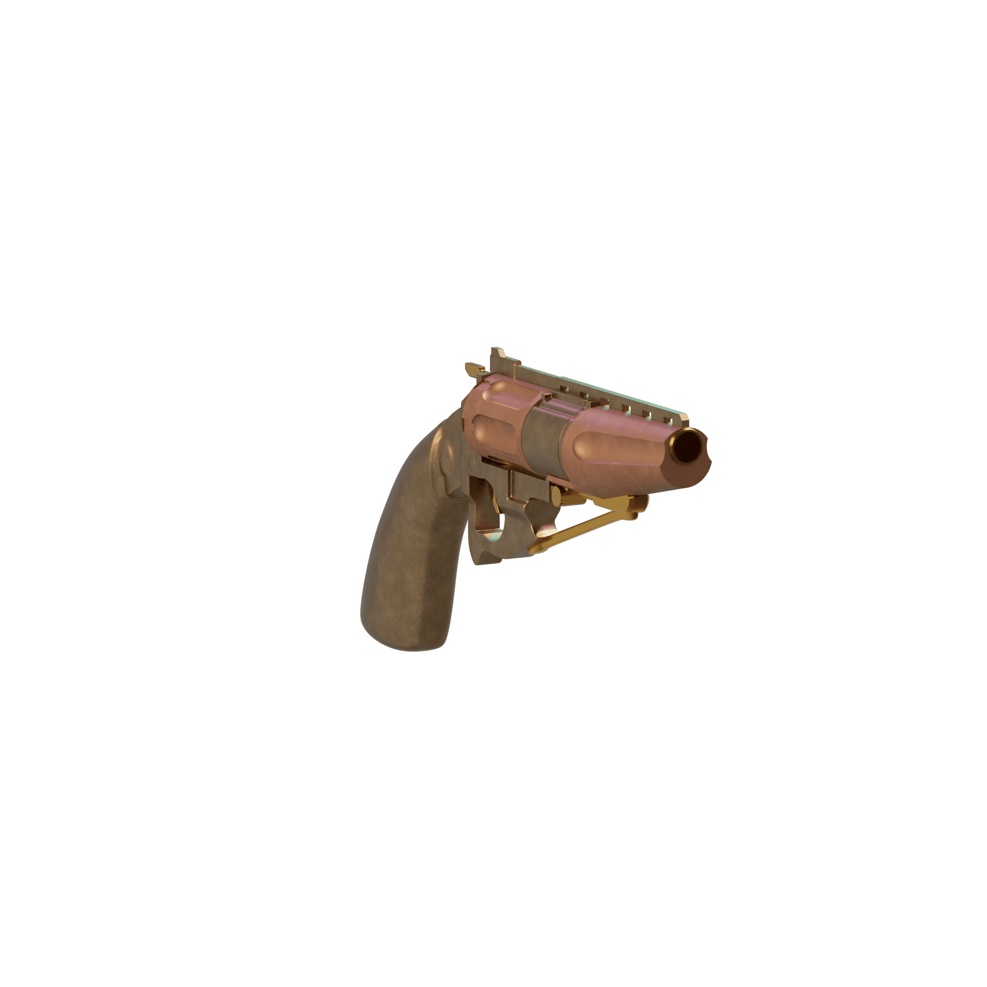 The Ghoul's Gun Fallout 3d model