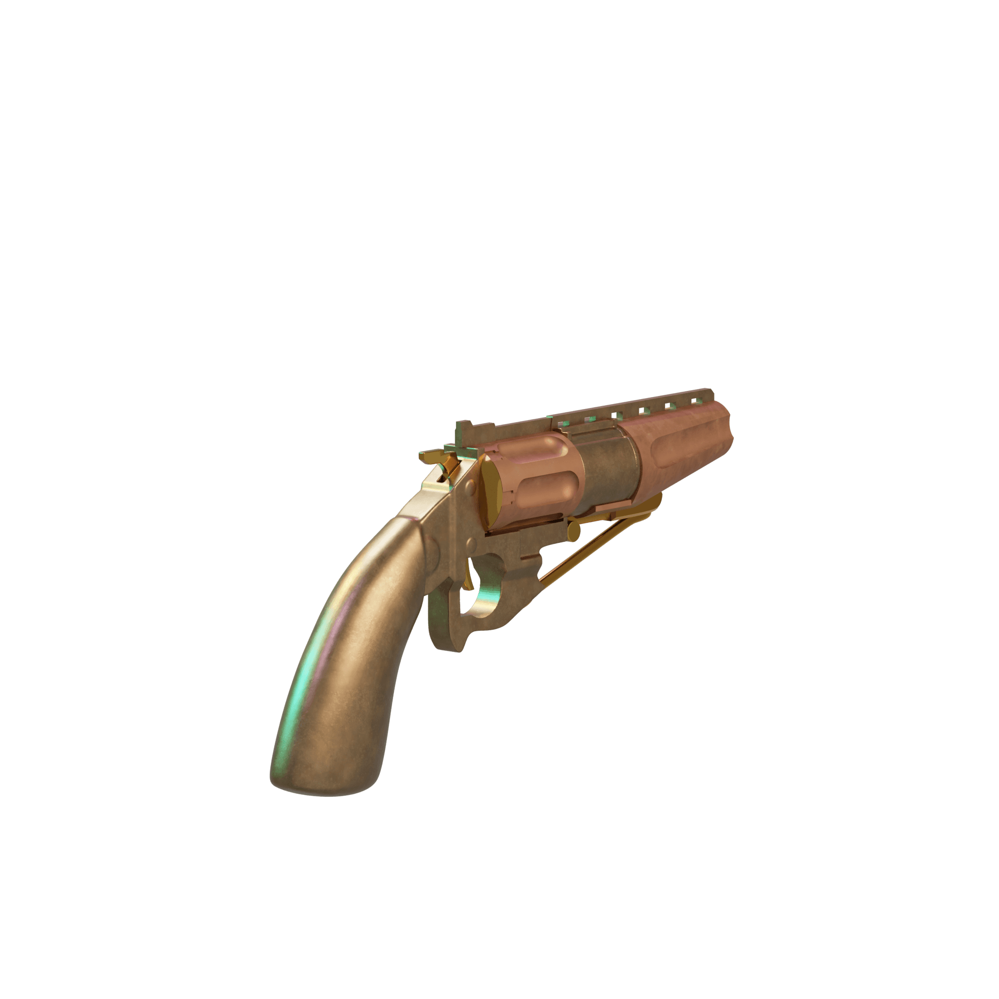 The Ghoul's Gun Fallout 3d model