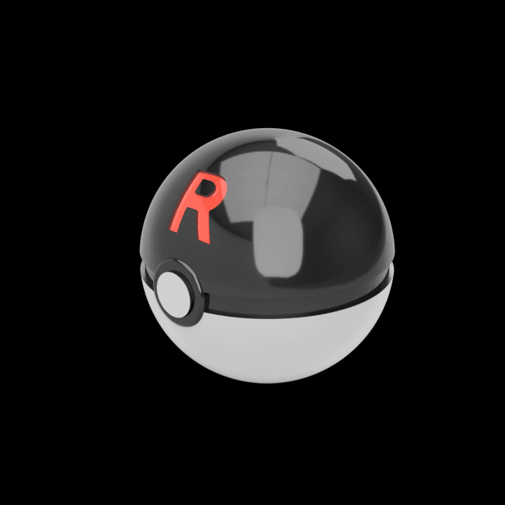 Pokeball Lot 3d model