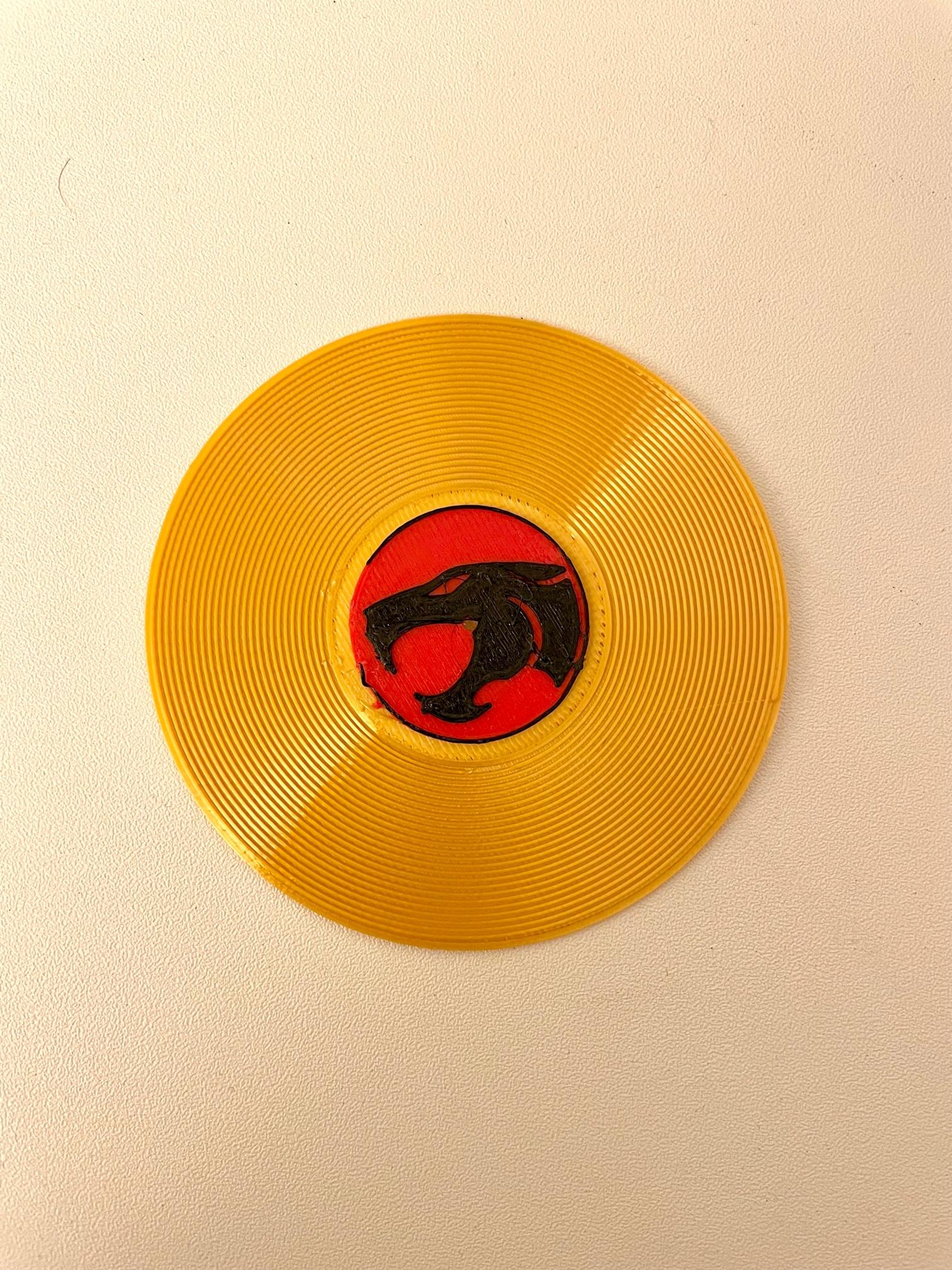 Thundercats Mini Record 3d model