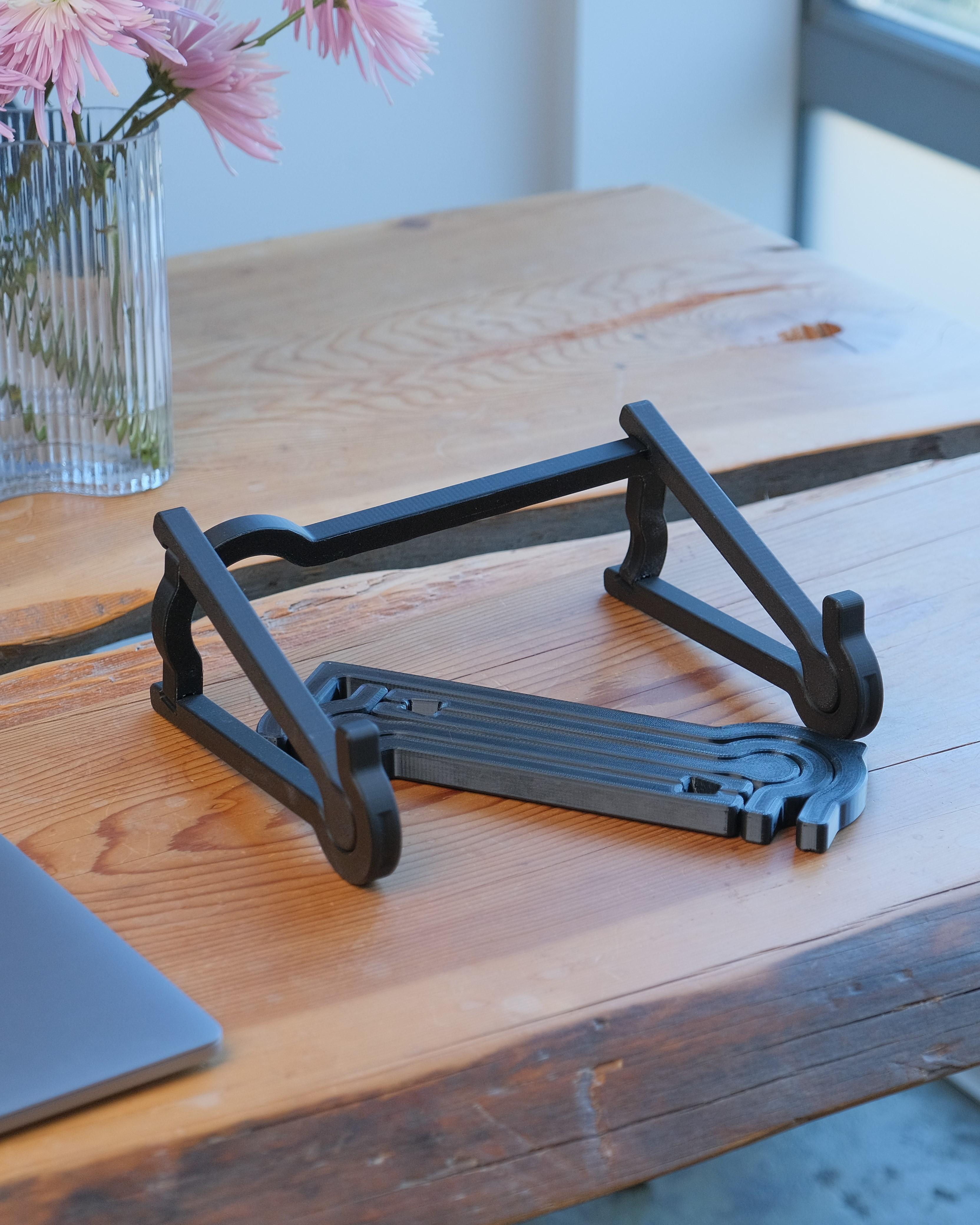 Laptop Stand - Collapsible 3d model