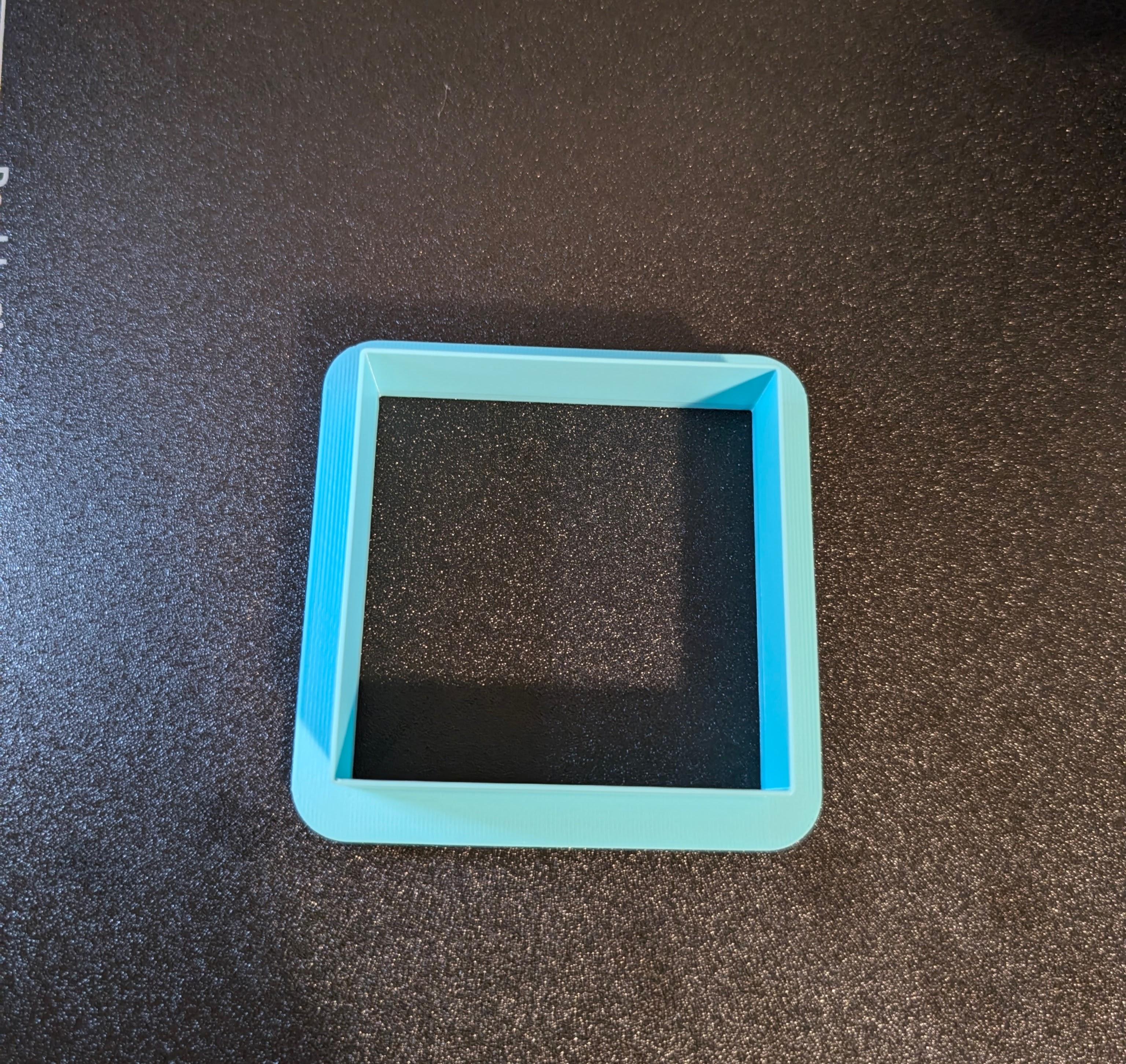 Square Cookie Cutter 3d model