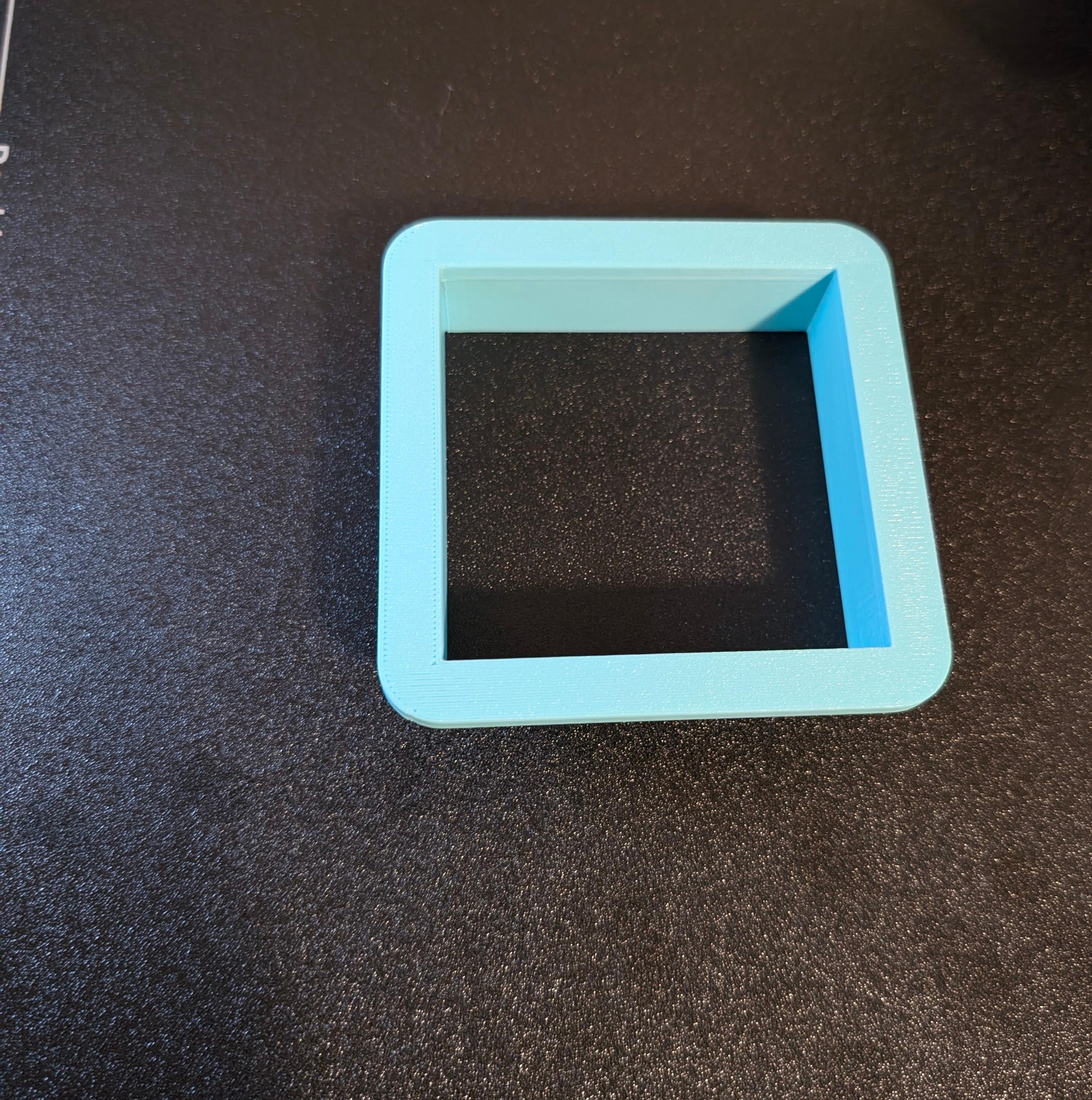 Square Cookie Cutter 3d model