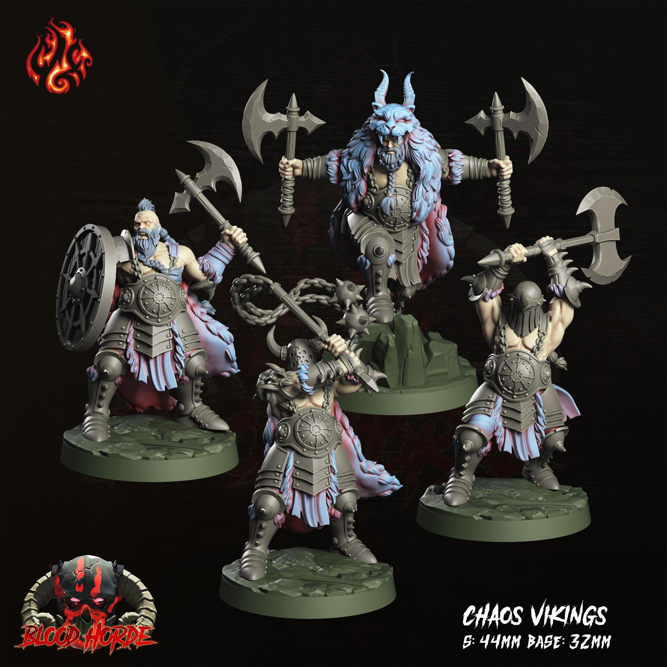 Chaos Vikings 3d model