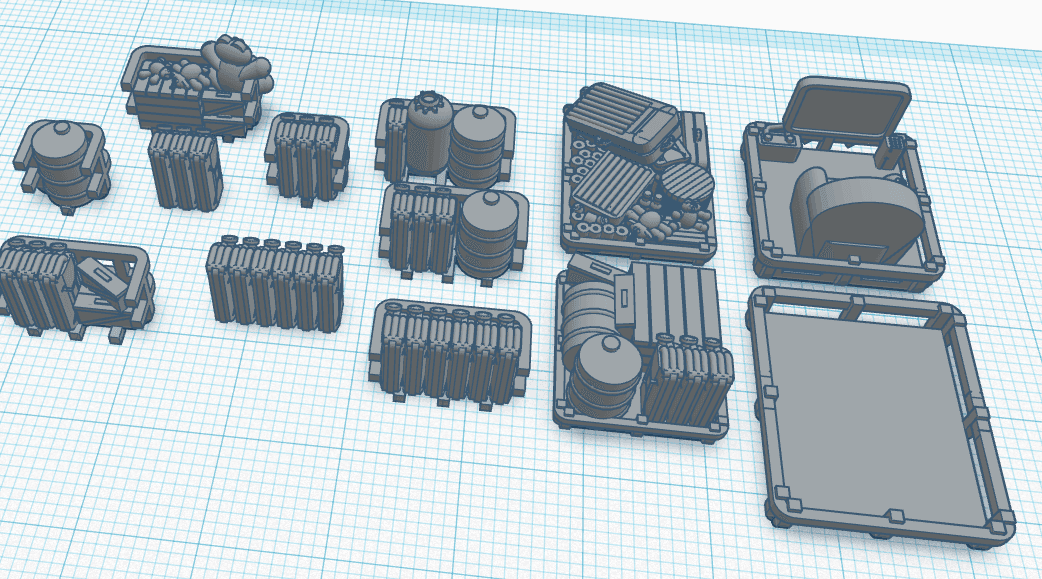 Stowage Set 1 3d model