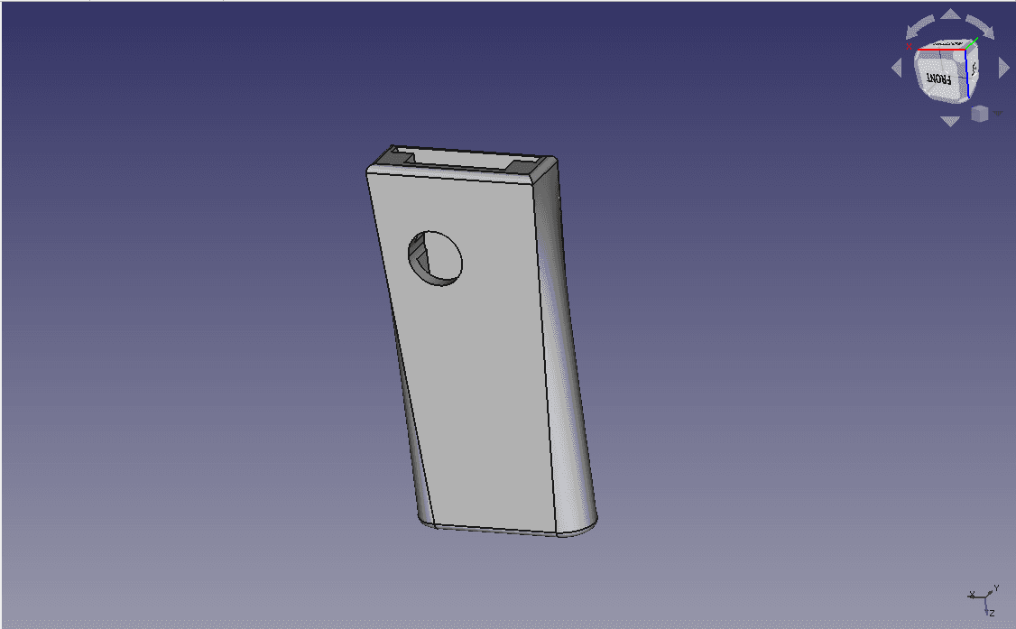 Raspberry Pi Pico Case used as "Rubber Ducky Bad USB" 3d model