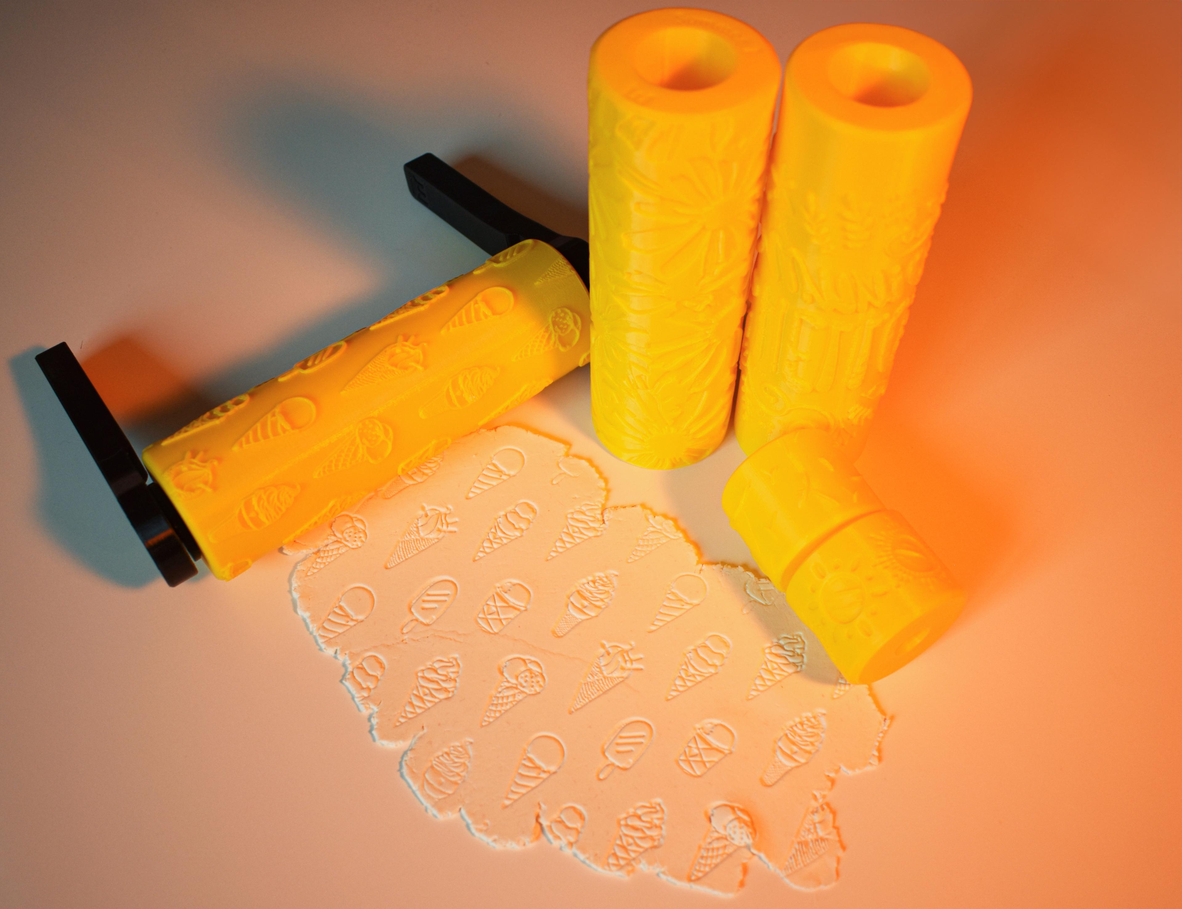 Summer Texture Rollers 3d model