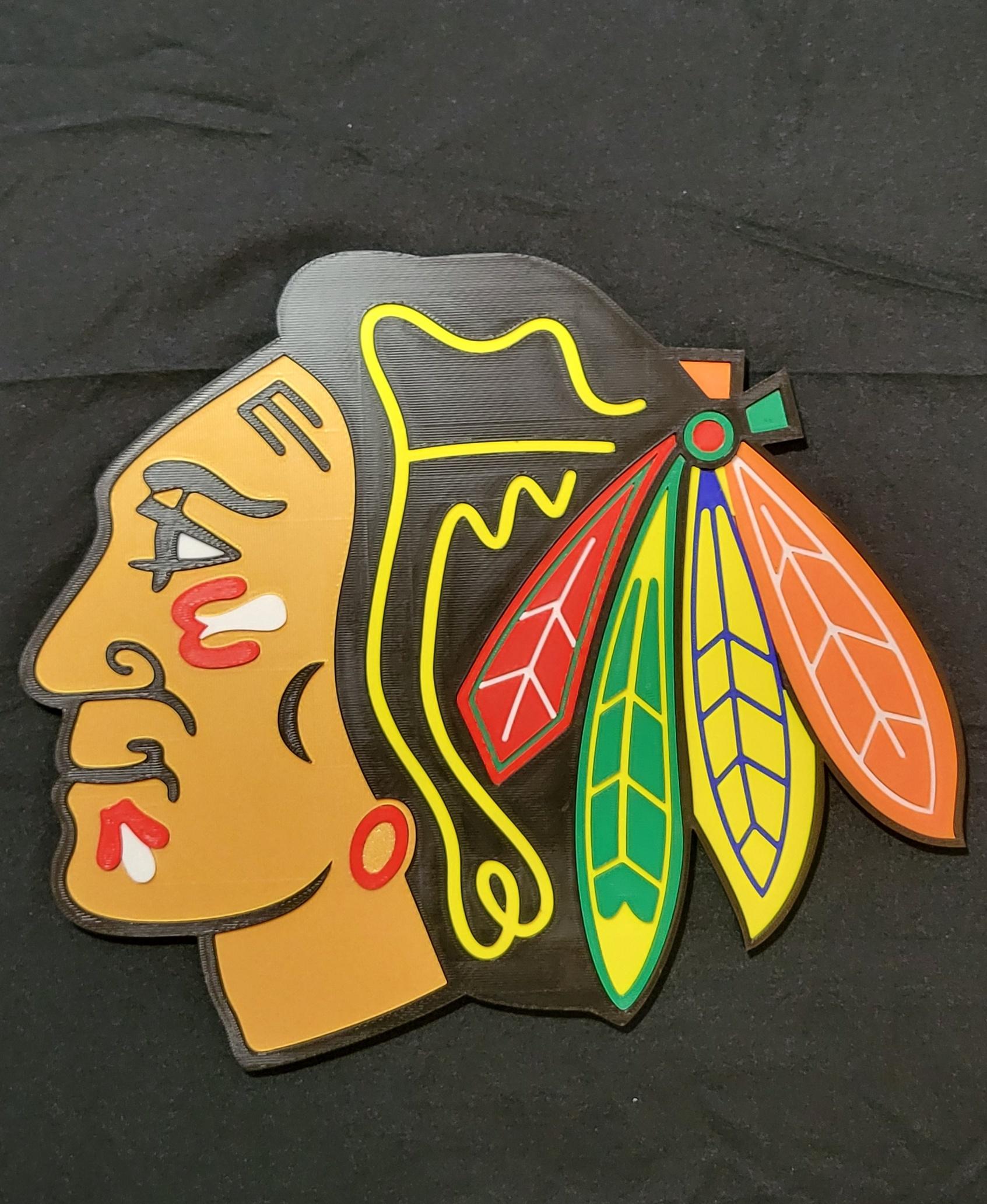 Chicago Blackhawks 3d model