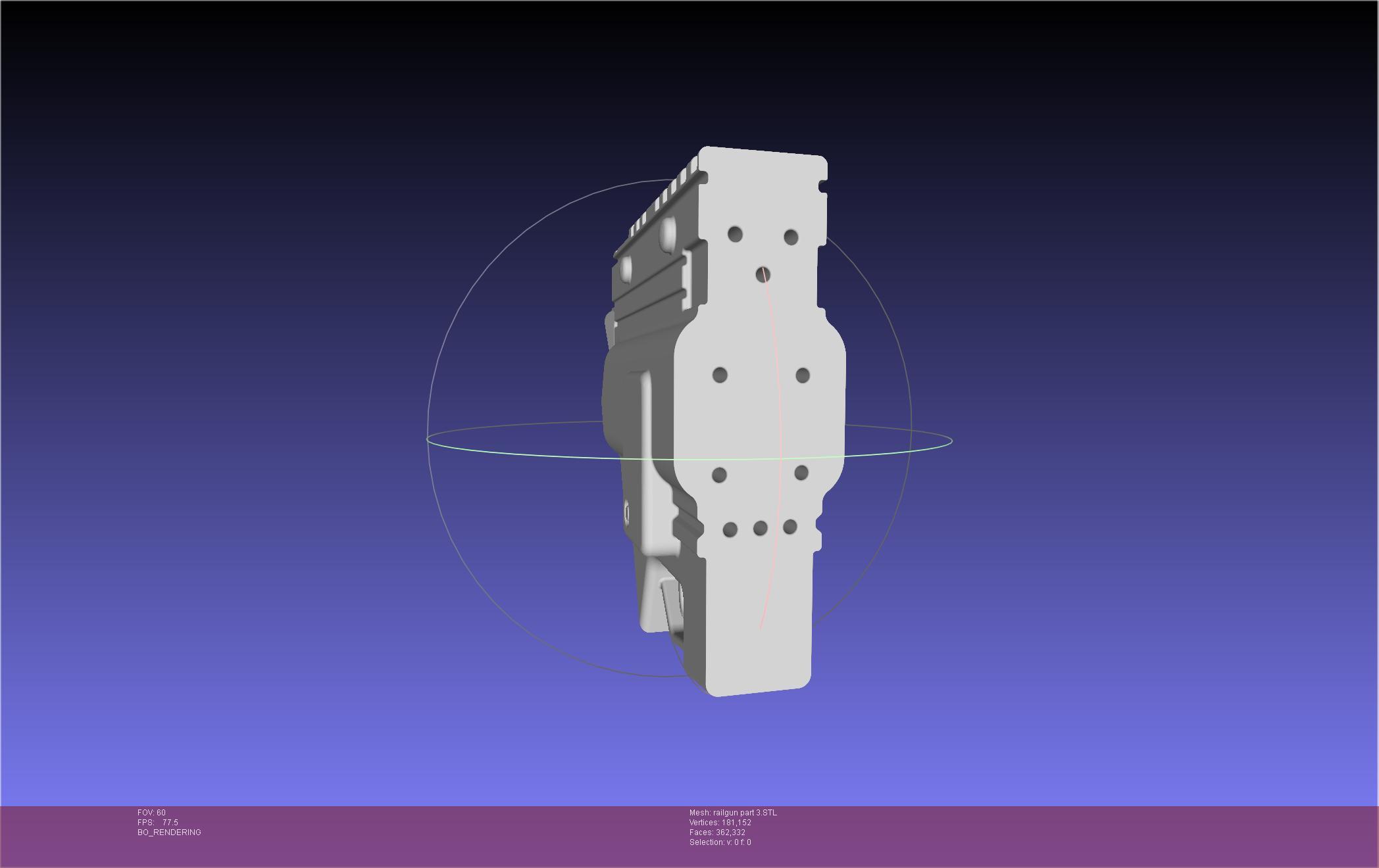 Murder Drones Uzi Railgun 3d model