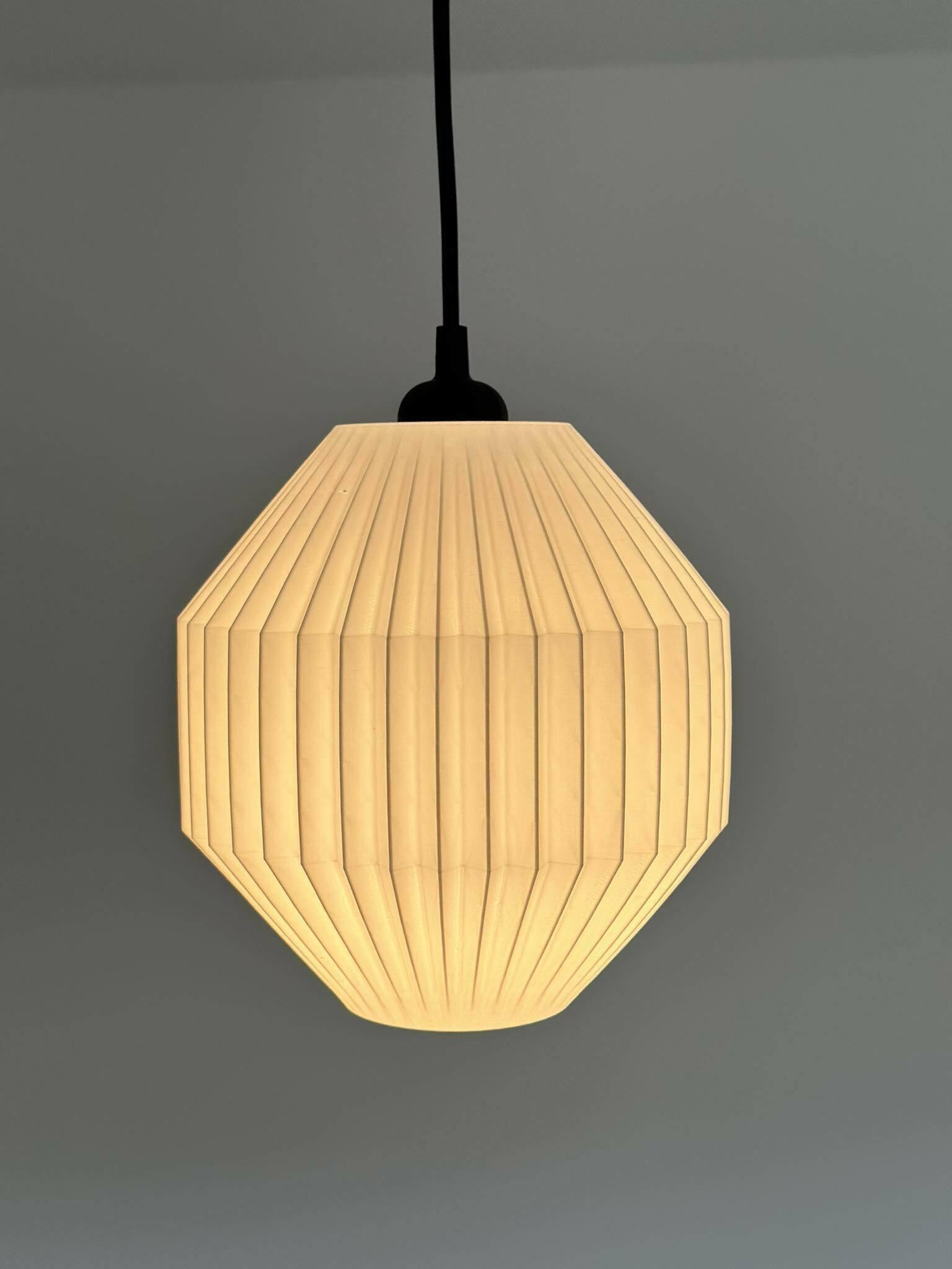 Geometric lampshade set  3d model