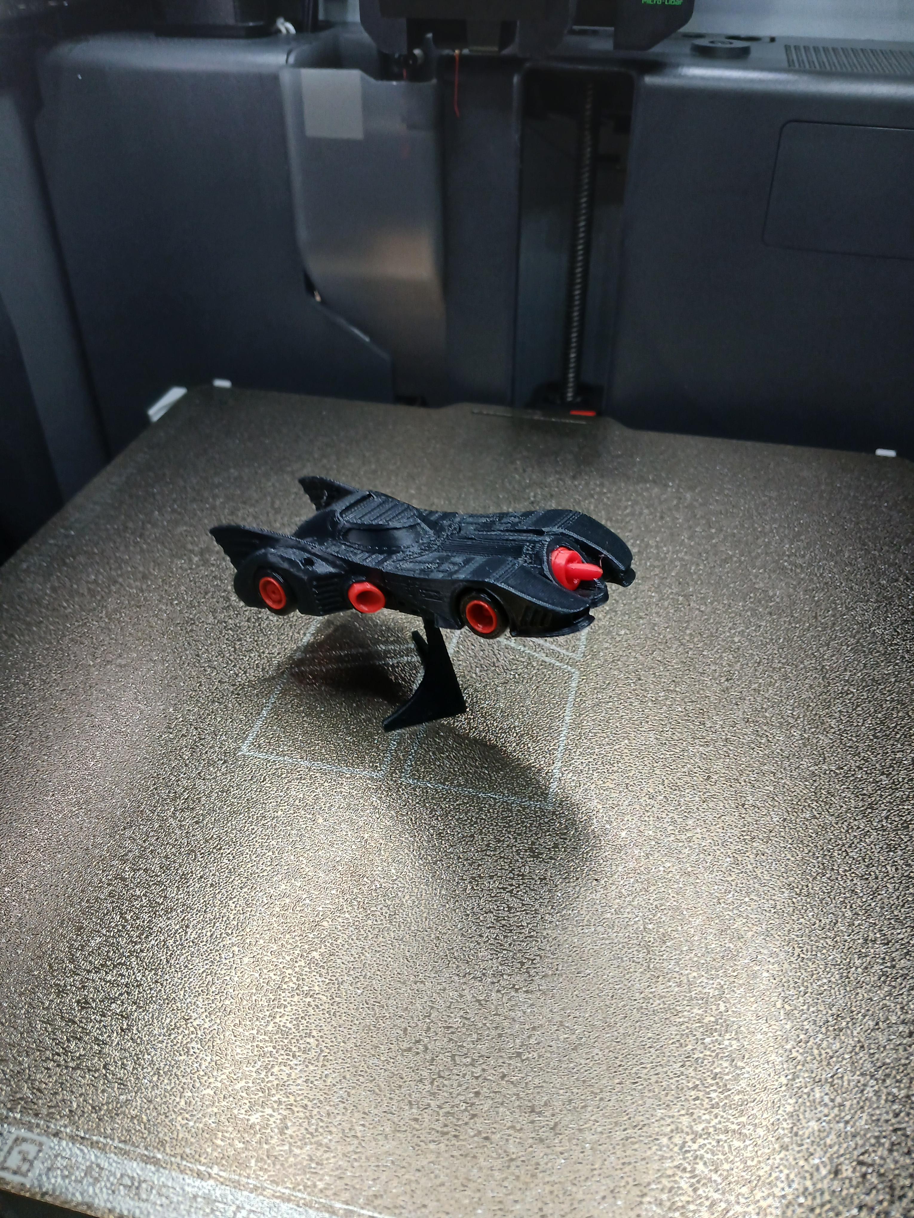 1989 Batmobile Kit (No Support, No AMS, No Glue) 3d model