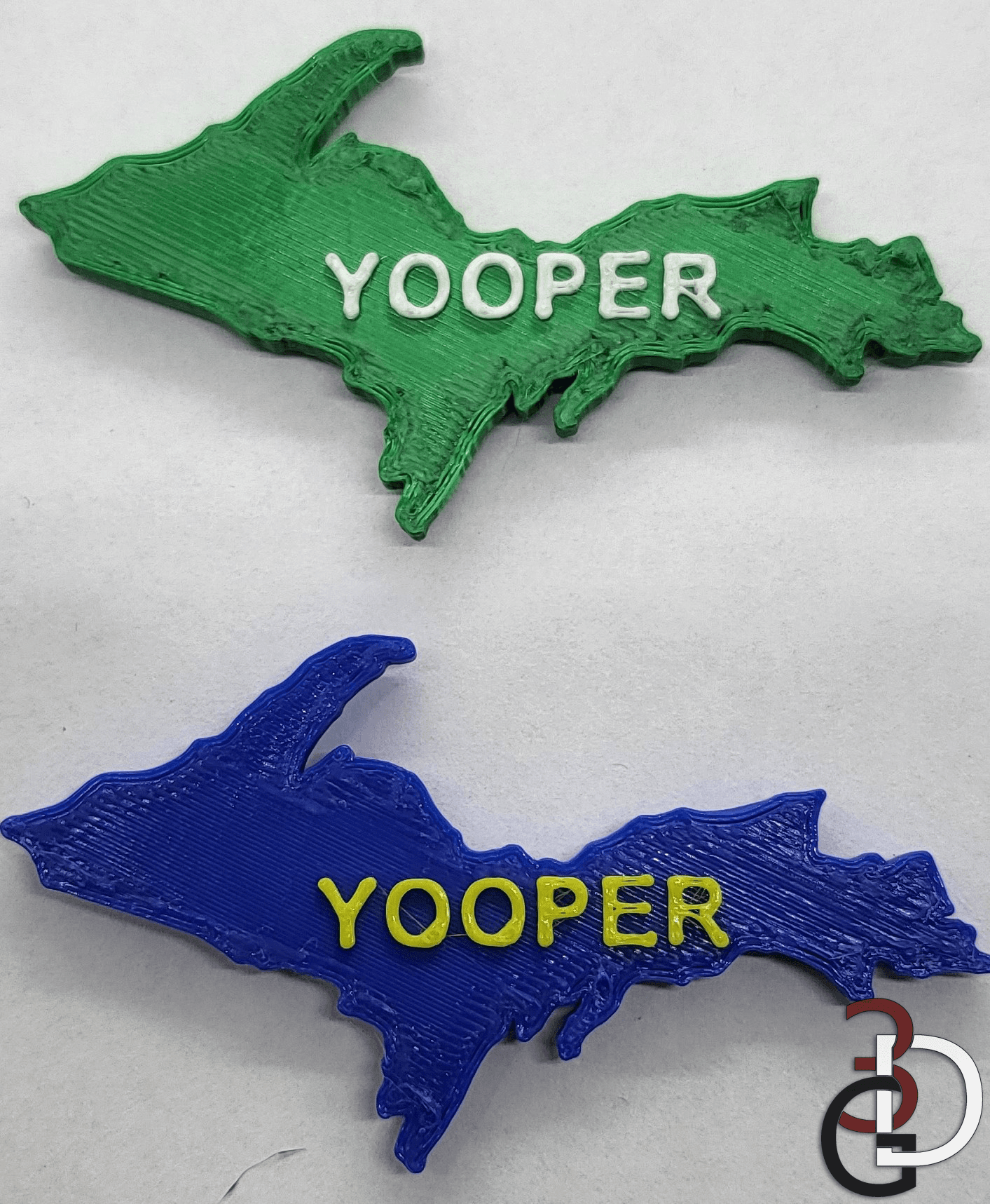 Yooper magnet 3d model