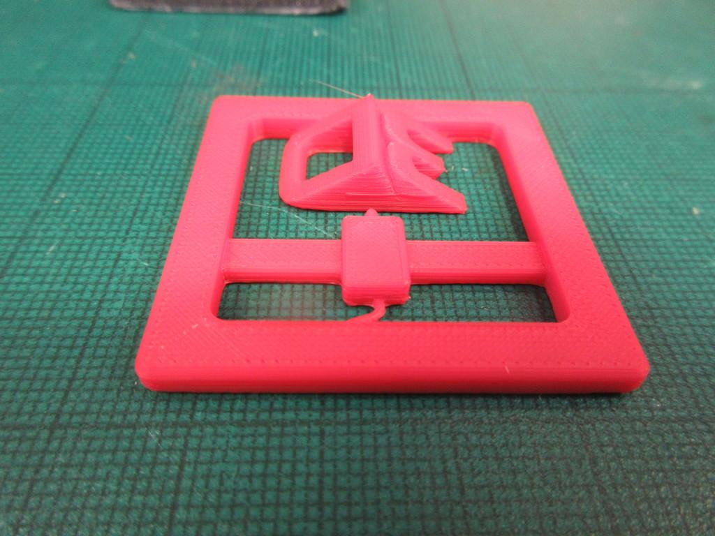 3D print Badge/Keyfob 3d model