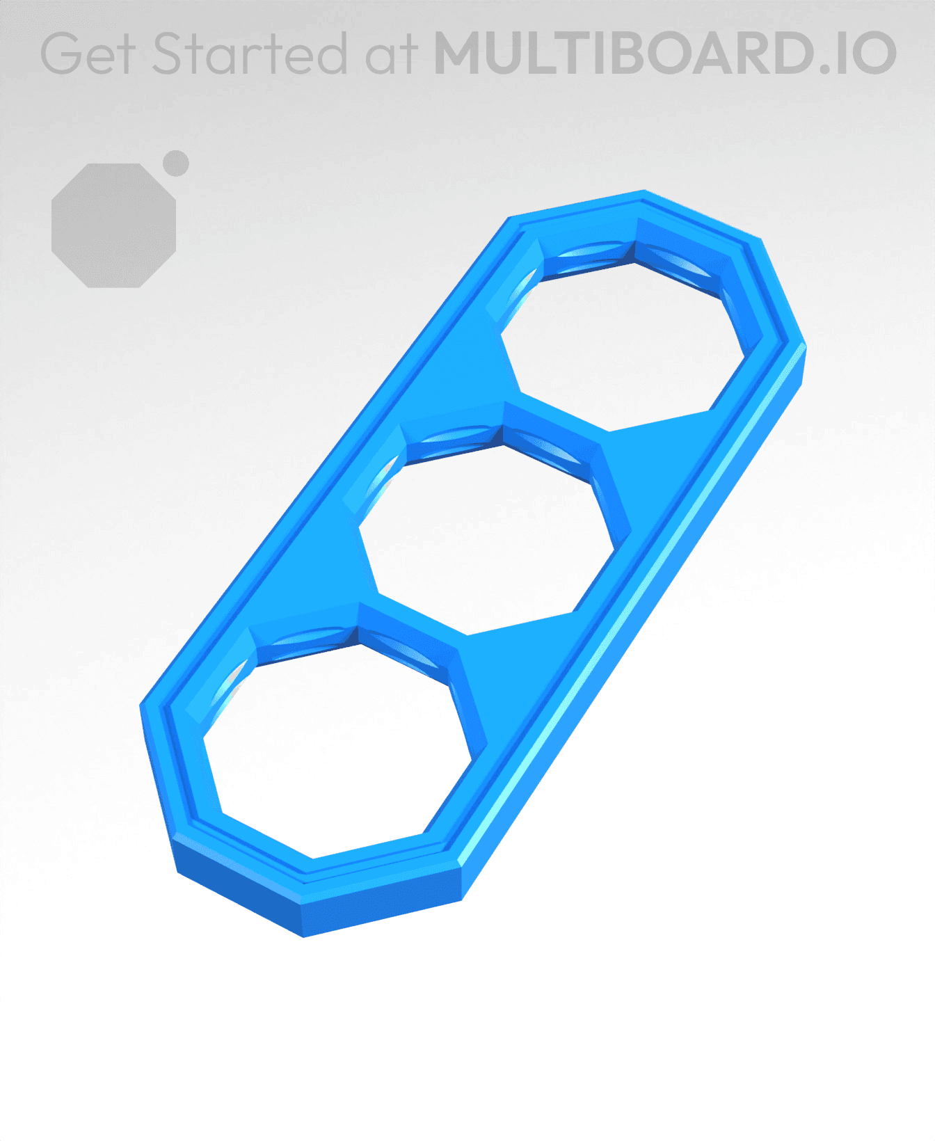 3 Big Holes, Bar 3d model