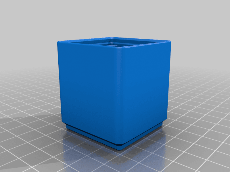 Gridfinity - Hot Glue Stick Holder 11 mm 3d model