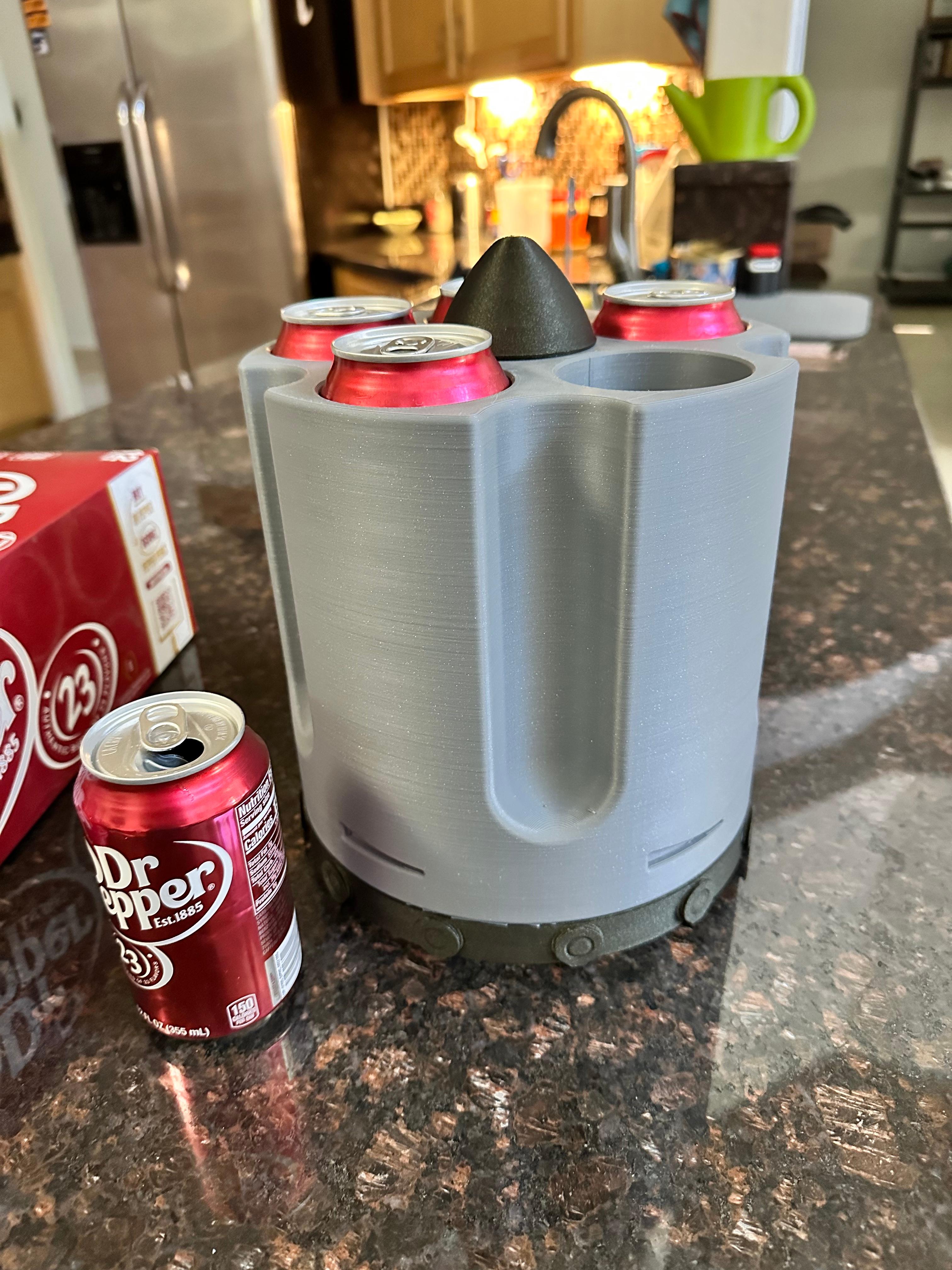 The Original Revolver Can Cooler (Viral TikTok Video) 3d model