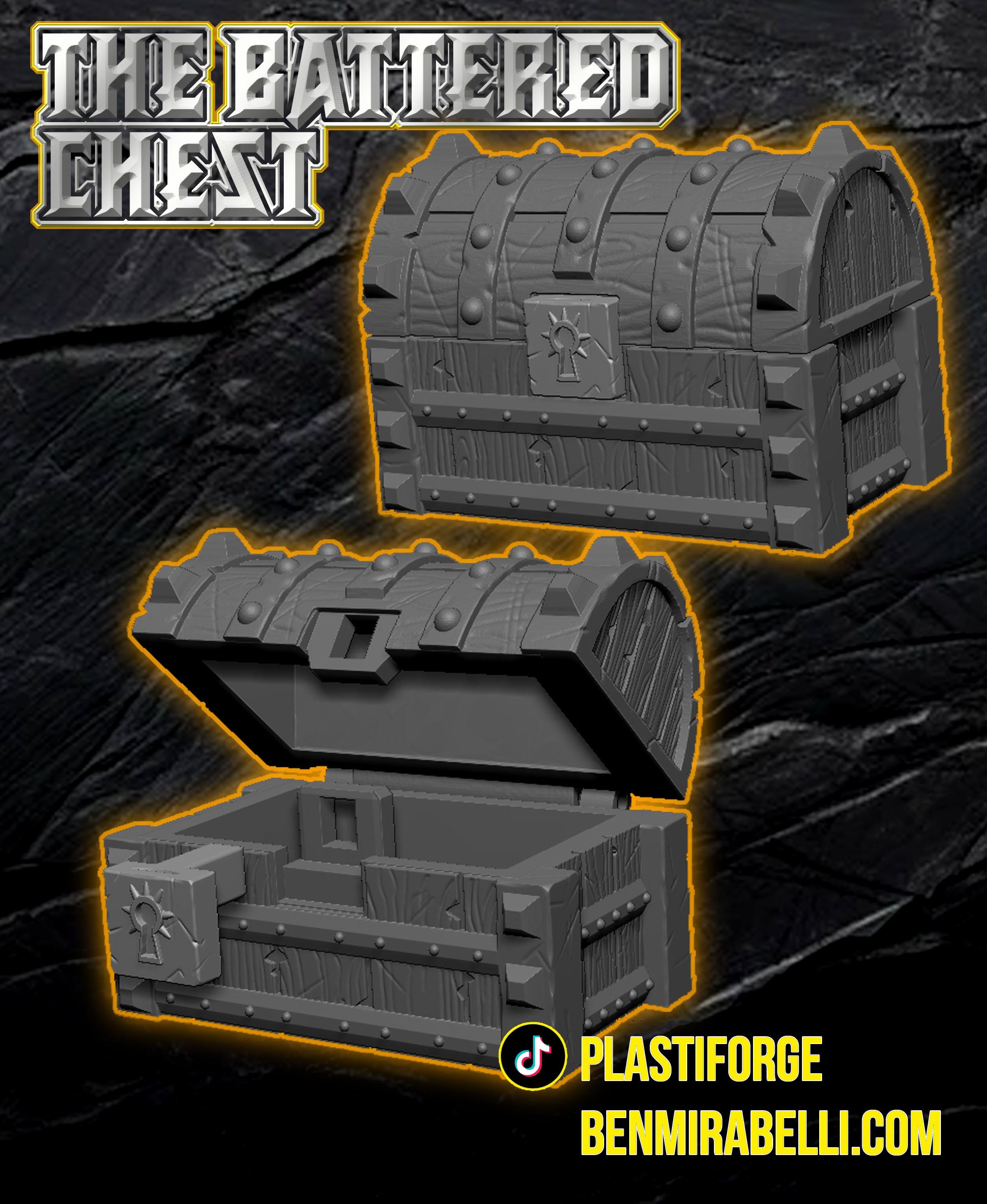 The Battered Chest 3d model