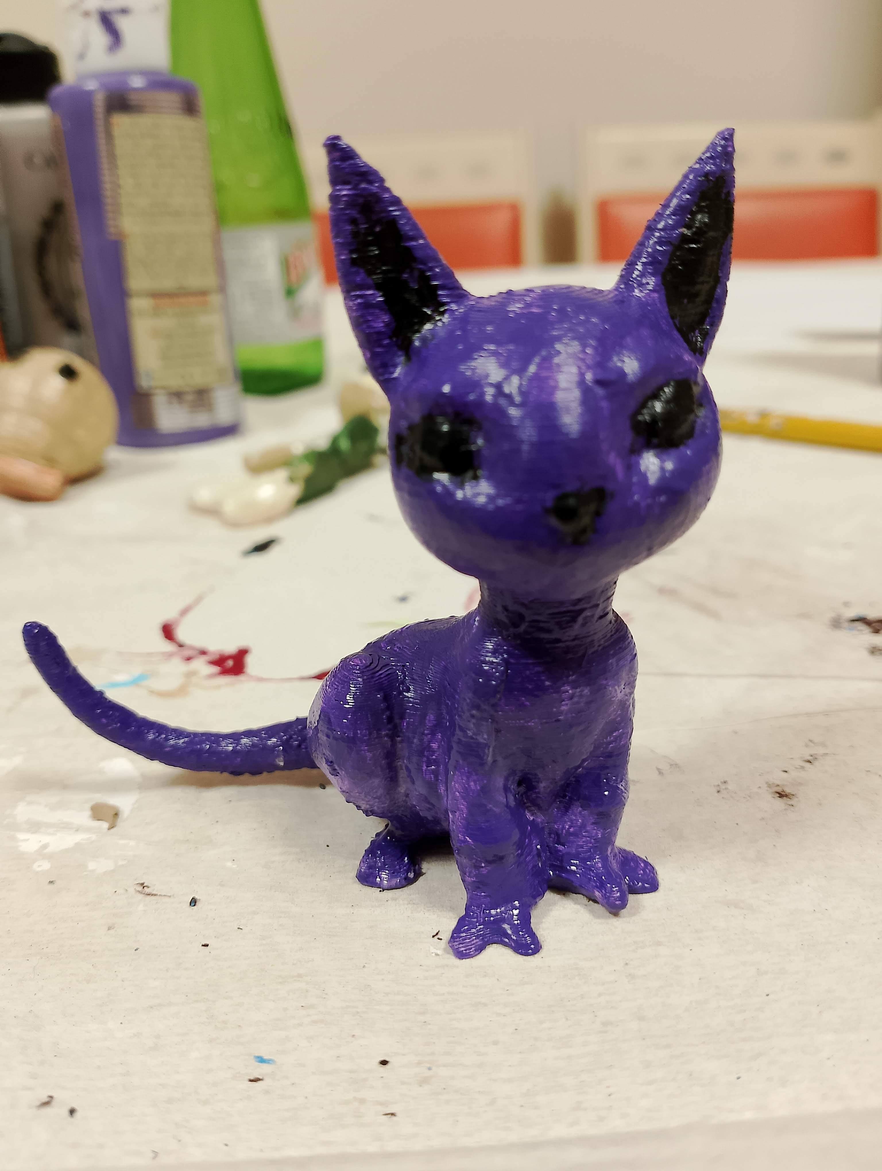 PurpleAlienCat 3d model