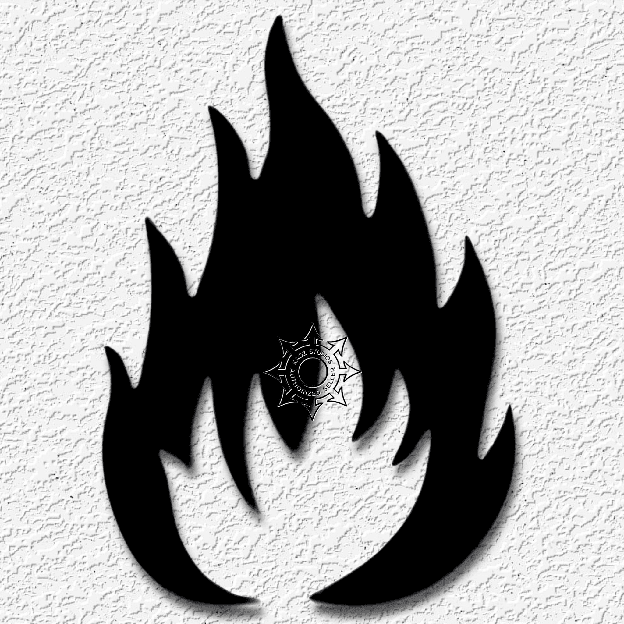 flames wall art flame wall decor halloween fire 3d model