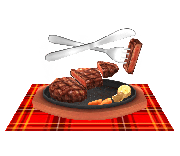 Steak Dinner 3d model