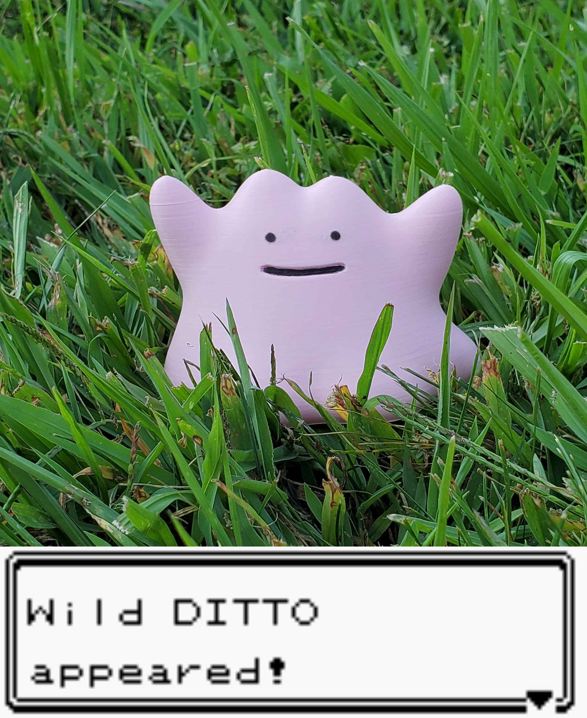 Pokemon Ditto #132  - Great model! Looks so good, prints really well. Will definitely have to reprint this as a shiny Ditto when I get the right filament.

Printed on an Artillery Sidewinder X4 Pro in Overture Cream Pink PLA - 3d model