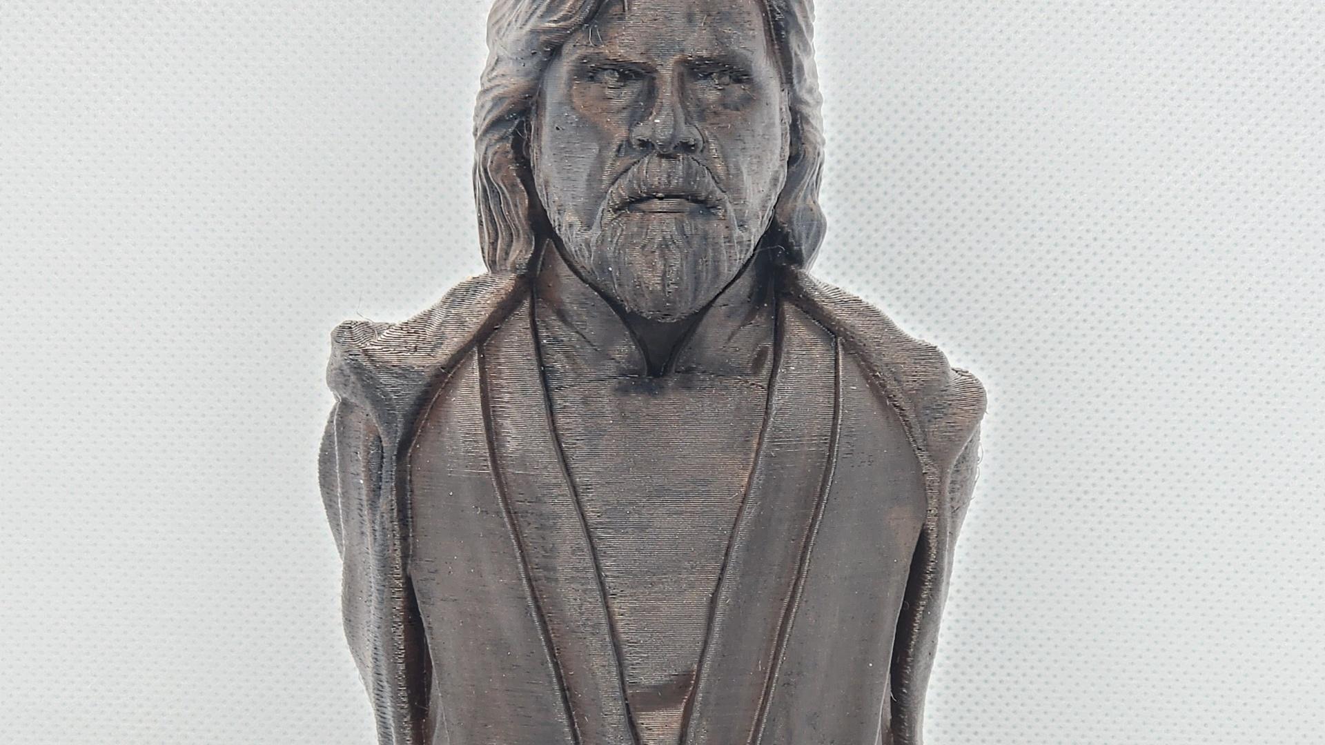 Luke Skywalker Bust (Pre-Supported) 3d model