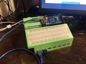 Arduino + Raspberry pi workbench 3d model