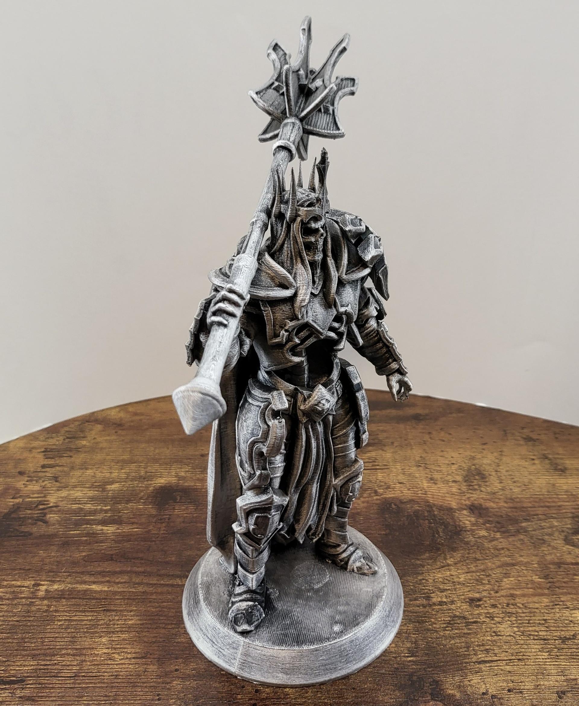 Leoric Figure - Diablo (Pre-Supported) 3d model