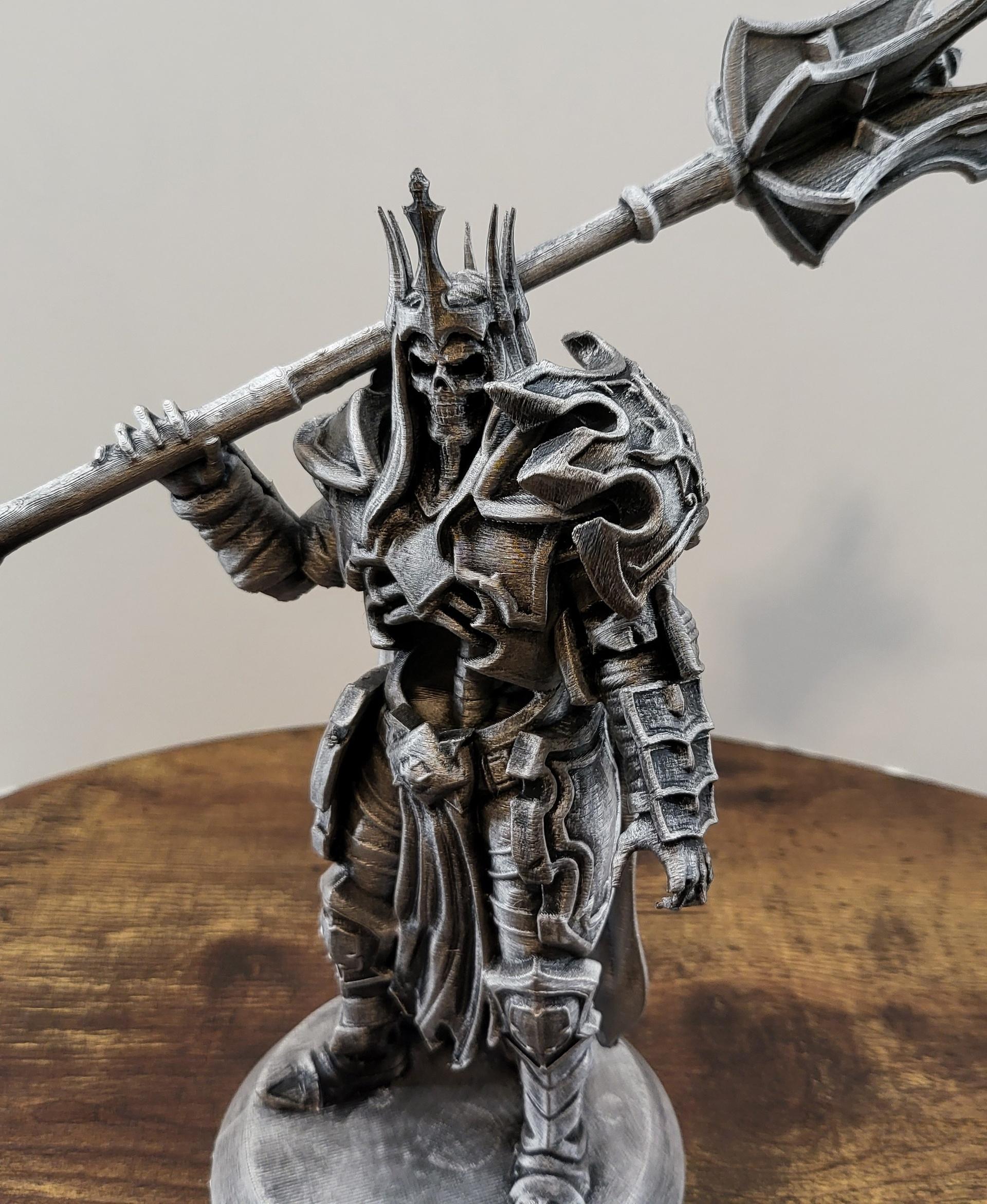 Leoric Figure - Diablo (Pre-Supported) 3d model