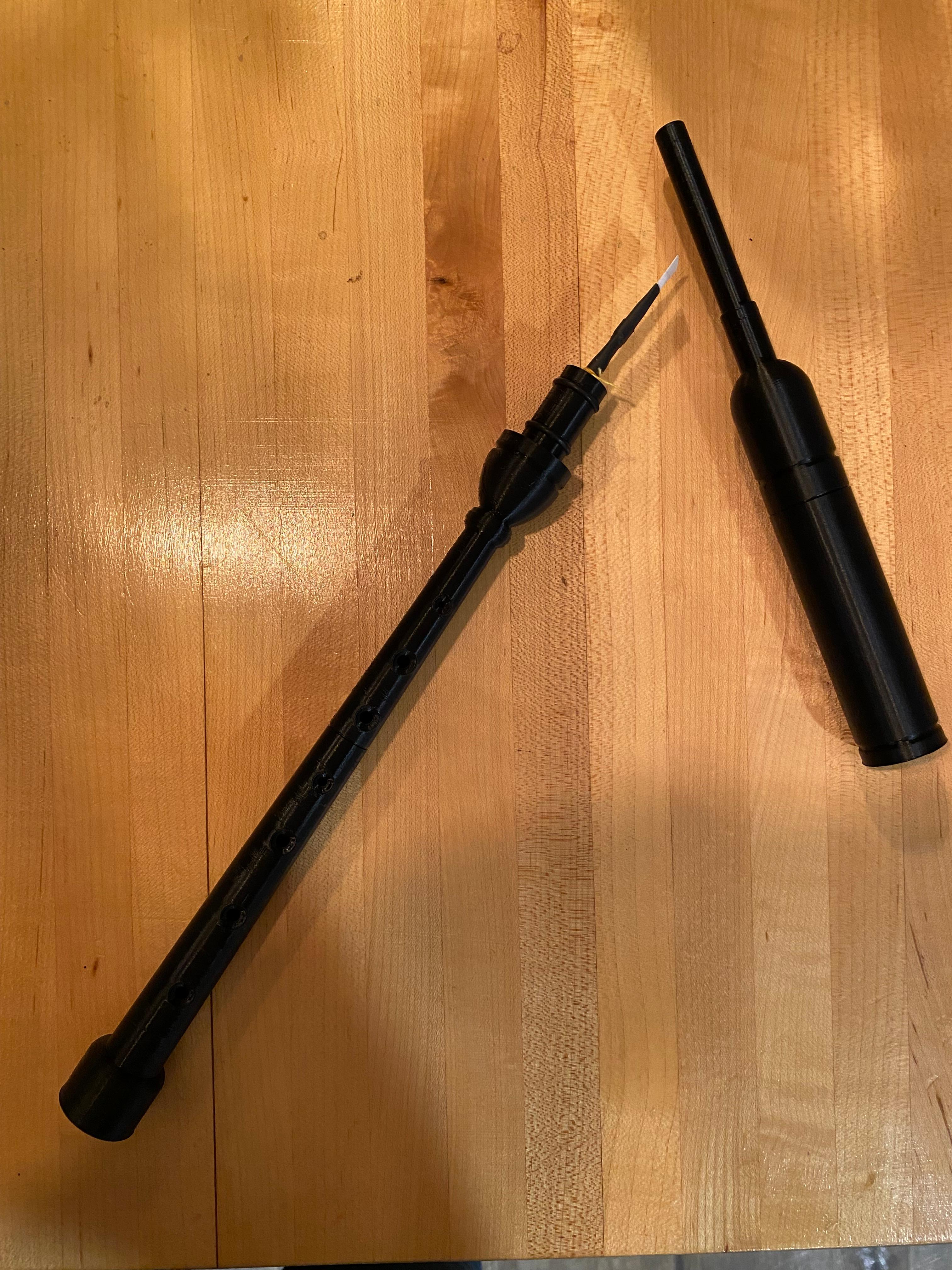 DIY Bagpipe Chanter! #JuneTunes 3d model