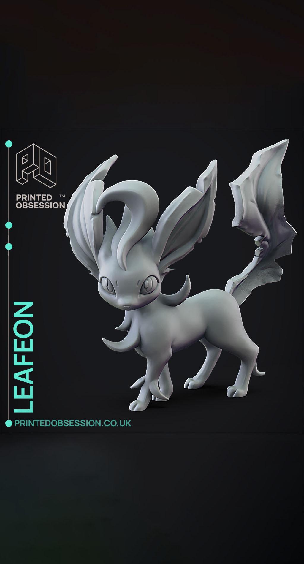 Leafeon - Pokemon - Fan Art 3d model