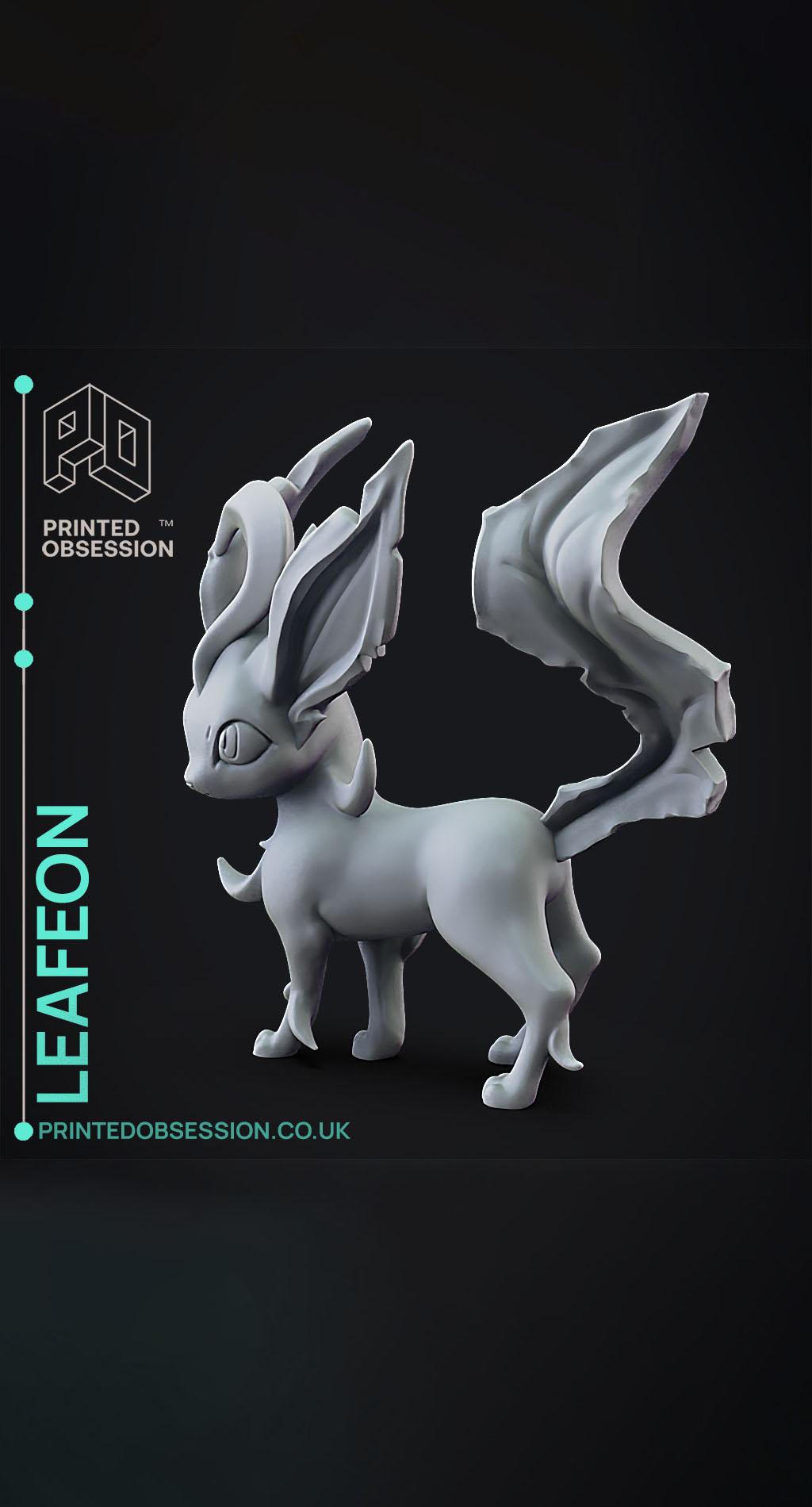 Leafeon - Pokemon - Fan Art 3d model